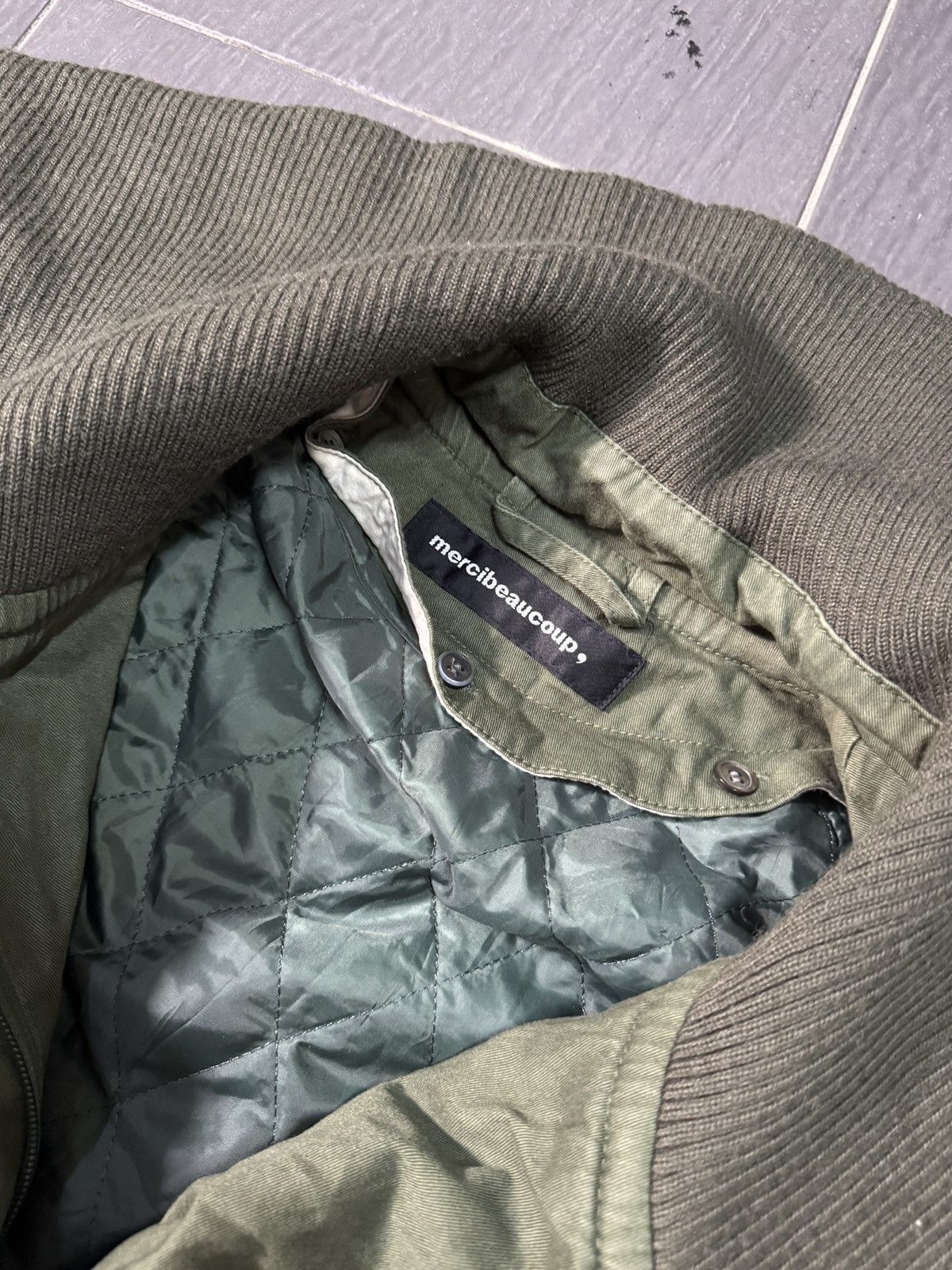 Comme des Garcons × mercibeaucoup mercibeaucoup uncoventional army style jacket Size L / US 10 / IT 46 - 3 Thumbnail