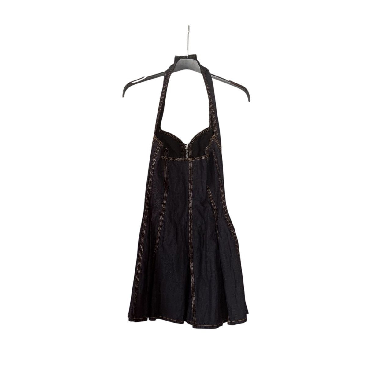 Bottega Veneta New Bottega Veneta Indigo Denim Twill Mini Dress 38IT/2US Size XS / US 0-2 / IT 36-38 - 4 Thumbnail