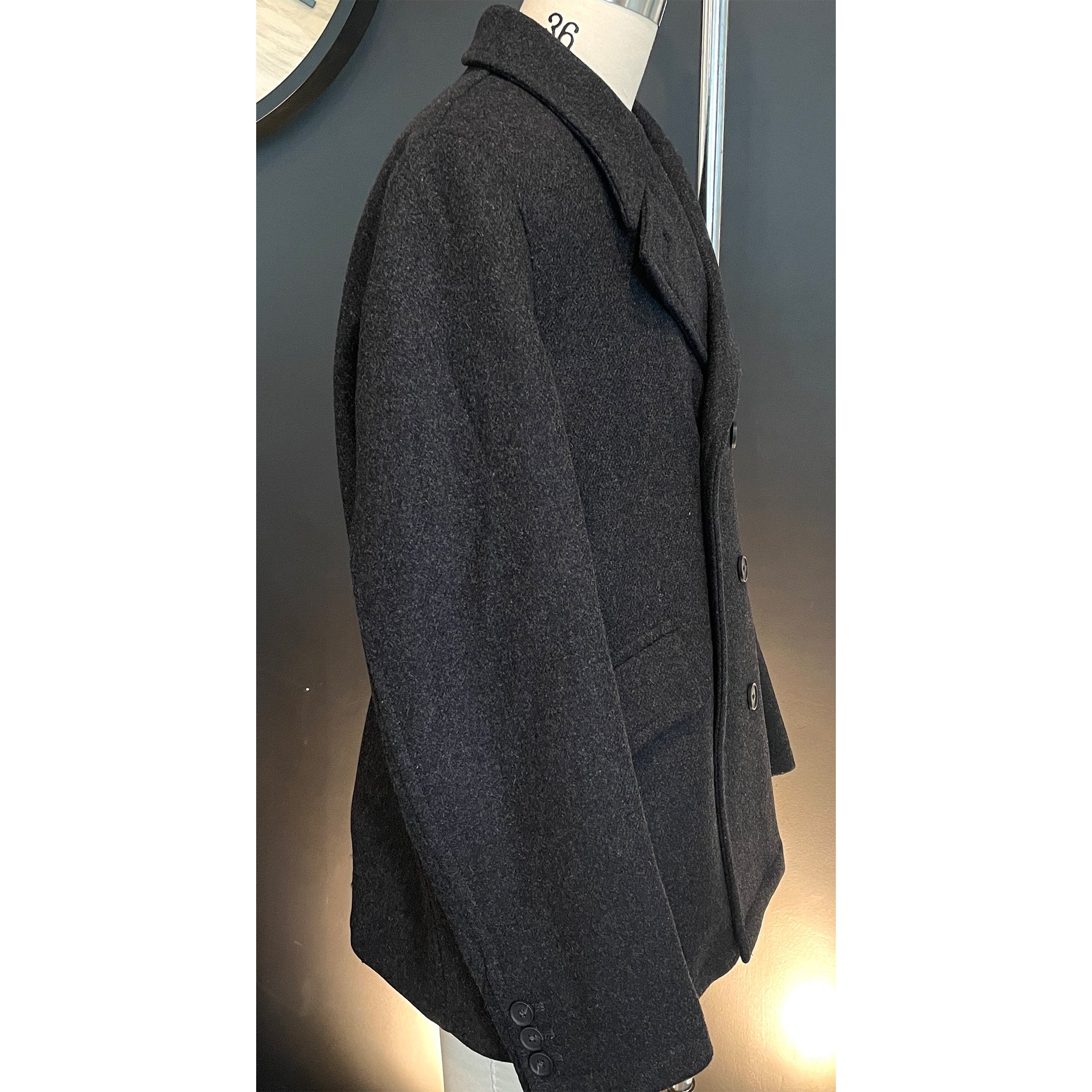 Ted Baker Ted Baker 273719 Charco Grey Short Wool Blend Peacoat Size 5 Size US XXL / EU 58 / 5 - 7 Thumbnail