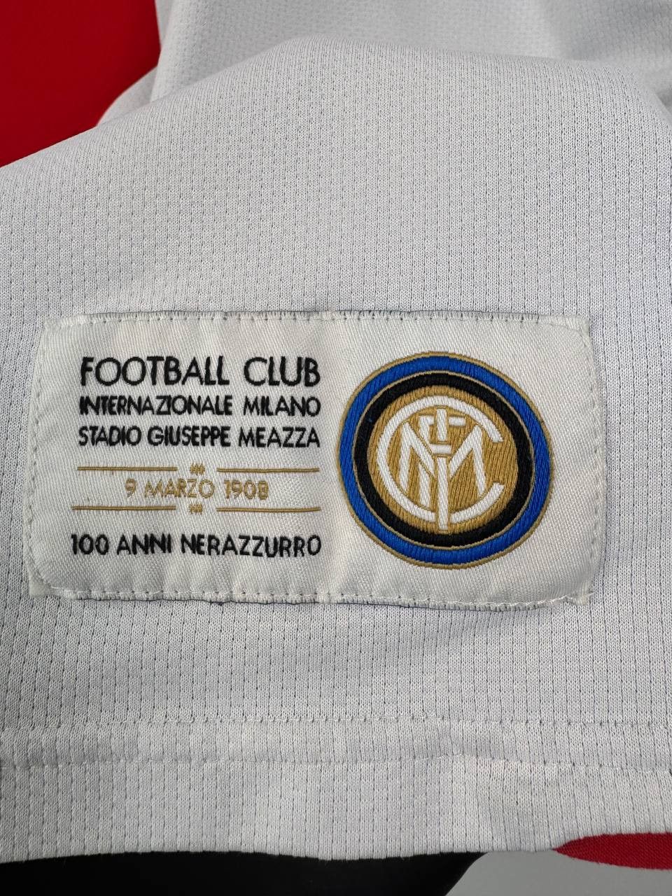 Nike Inter Milan 2007/08 Centenary 100 Years Nike Pirelli Sz M Size US M / EU 48-50 / 2 - 6 Thumbnail