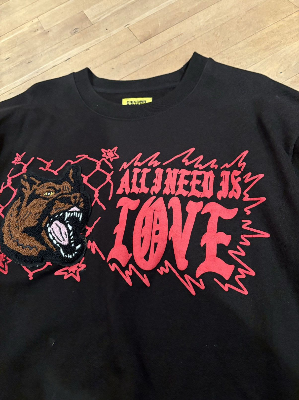 Never been released Chinatown market crewneck
