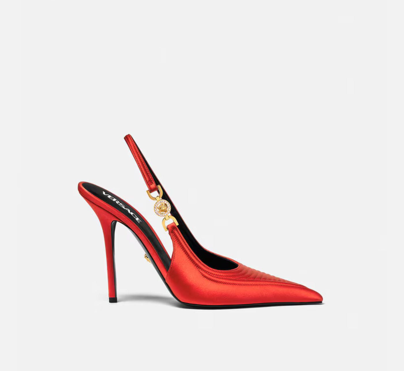 Versace Medusa ‘95 Corset Slingback Pumps 110mm SIZE 36.5