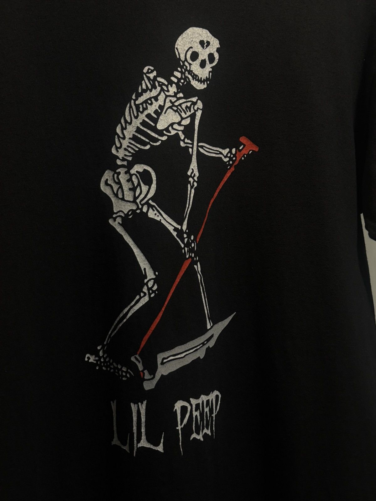 Other Lilpeep x Gothboiclique Schemaposse Grim Reaper Black Tee Size US M / EU 48-50 / 2 - 3 Thumbnail