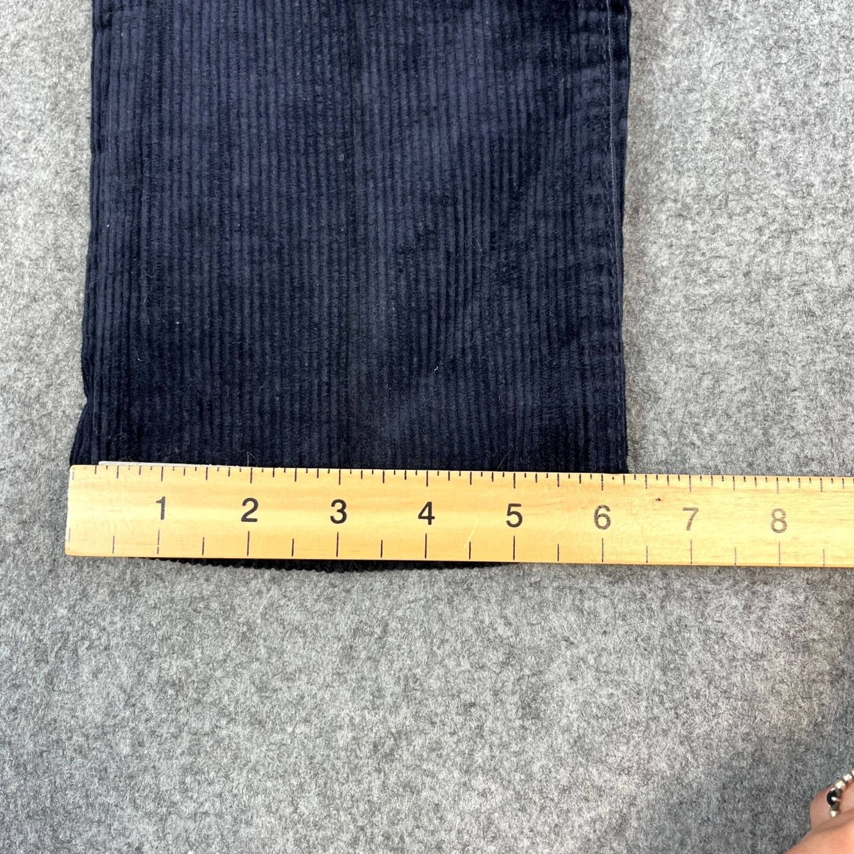 Wrangler VINTAGE Wrangler Jeans Women 4 Corduroy 24 30 UK 90s Blue Deadstock 30 In Inside Leg Slimming Pocket 5 Size 27" / US 4 / IT 40 - 3 Thumbnail