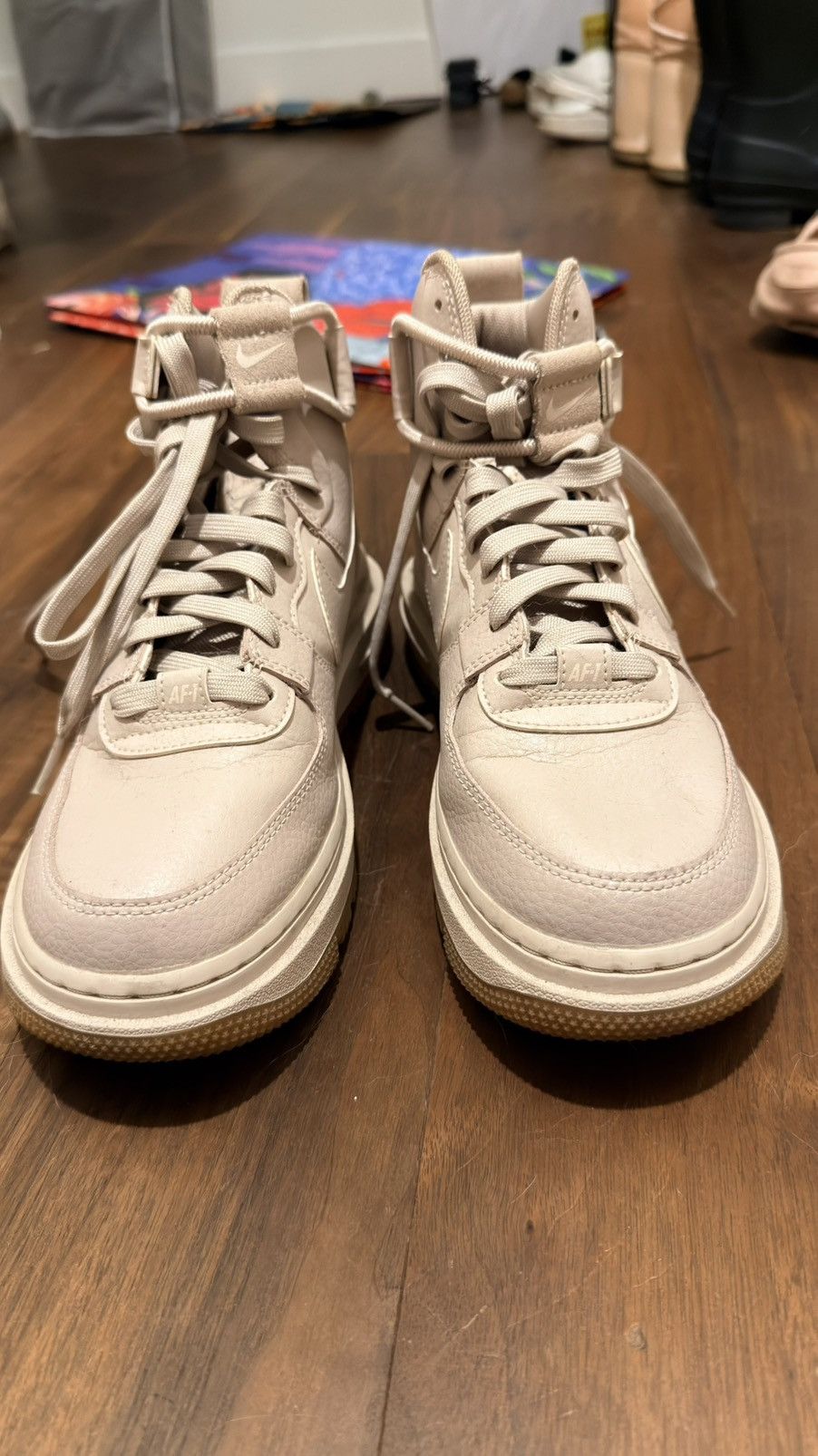 Nike Nike Air Force 1 Utility 2.0 Fossil Stone (Women's) - Size 7 Size US 7 / IT 37 - 8 Thumbnail