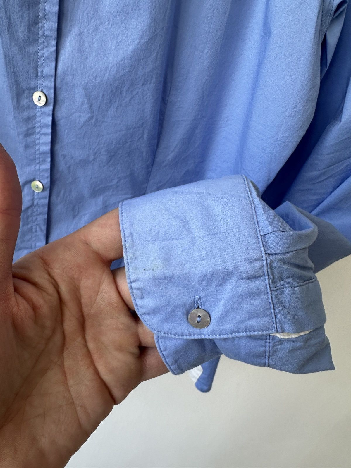 La Martina La Martina Argentina Blue Long Sleeve Button Down Shirt Size L / US 10 / IT 46 - 14 Thumbnail