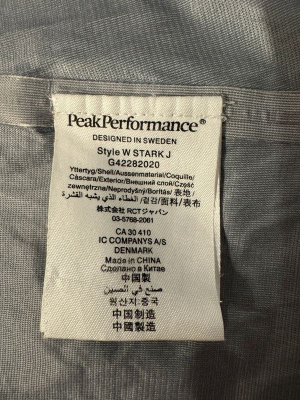 Peak Performance Peak Performance W Stark Jacket Gore-Tex GTX R&D S Size S / US 4 / IT 40 - 11 Thumbnail