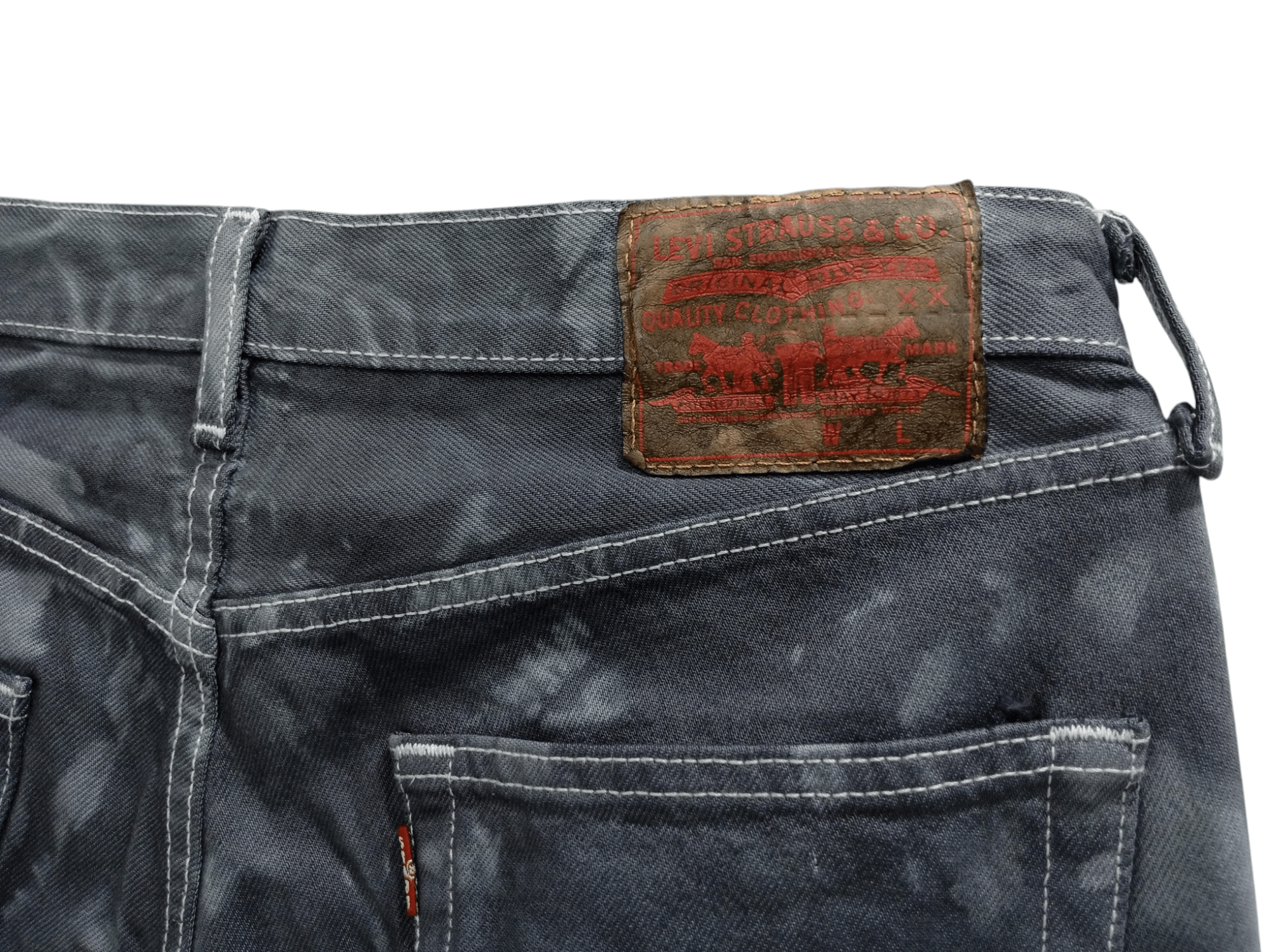 Levi's 🔥🔥Levi's 501 Tye Dye Jeans Denim Size US 34 / EU 50 - 21 Thumbnail