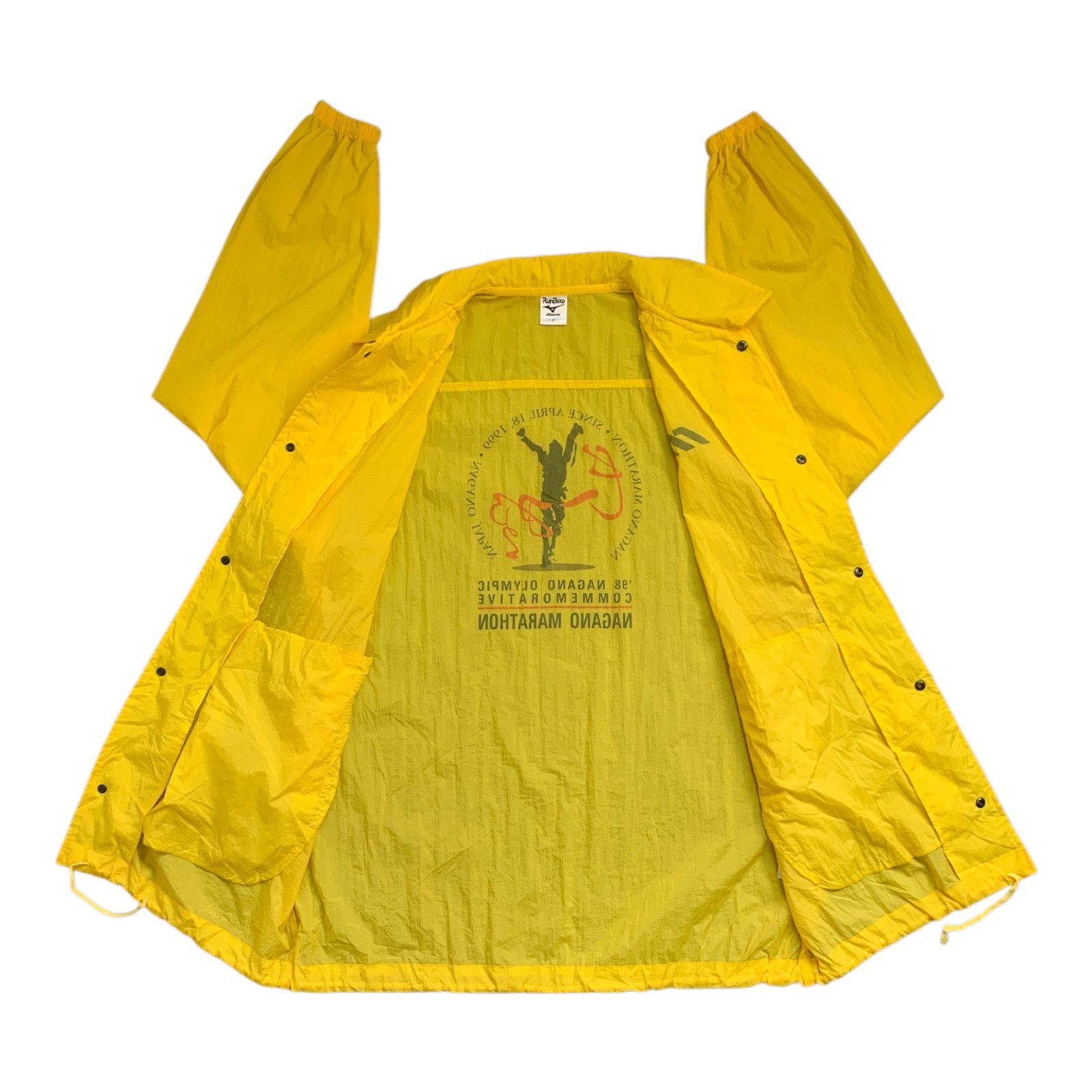 Japanese Brand × Mizuno Rare Design Vintage’ ‘98 Nagano Olympic Windbreaker Size US XL / EU 56 / 4 - 3 Thumbnail