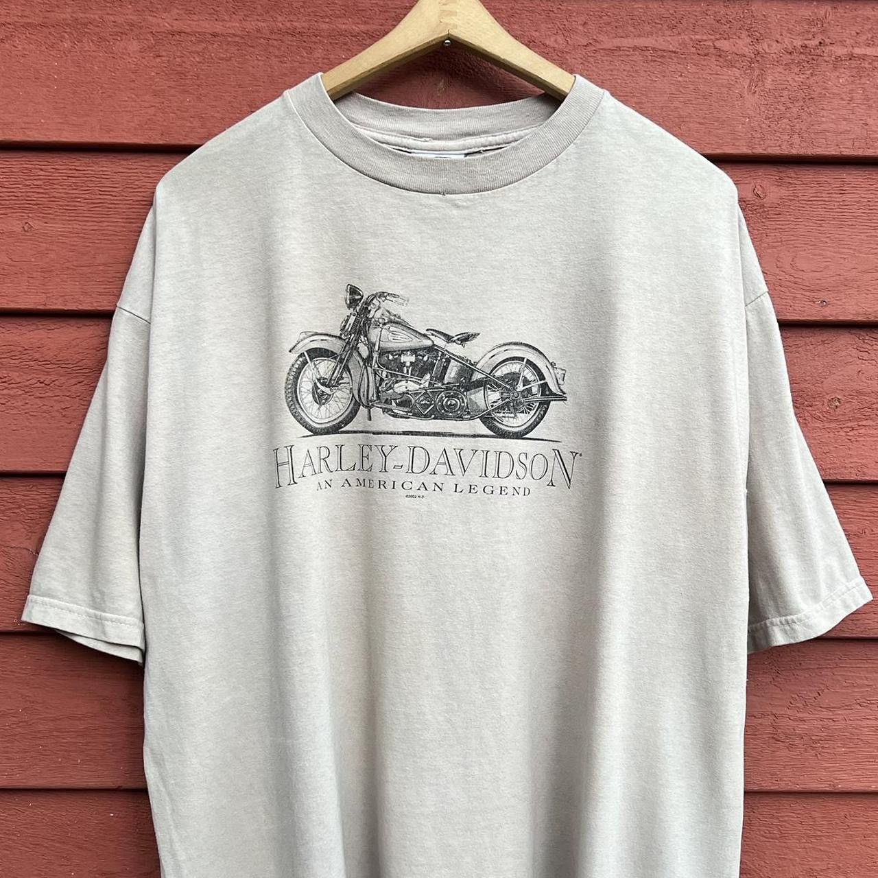 Harley Davidson Vintage 2002 Harley Davidson T-Shirt Size US XXL / EU 58 / 5 - 2 Thumbnail