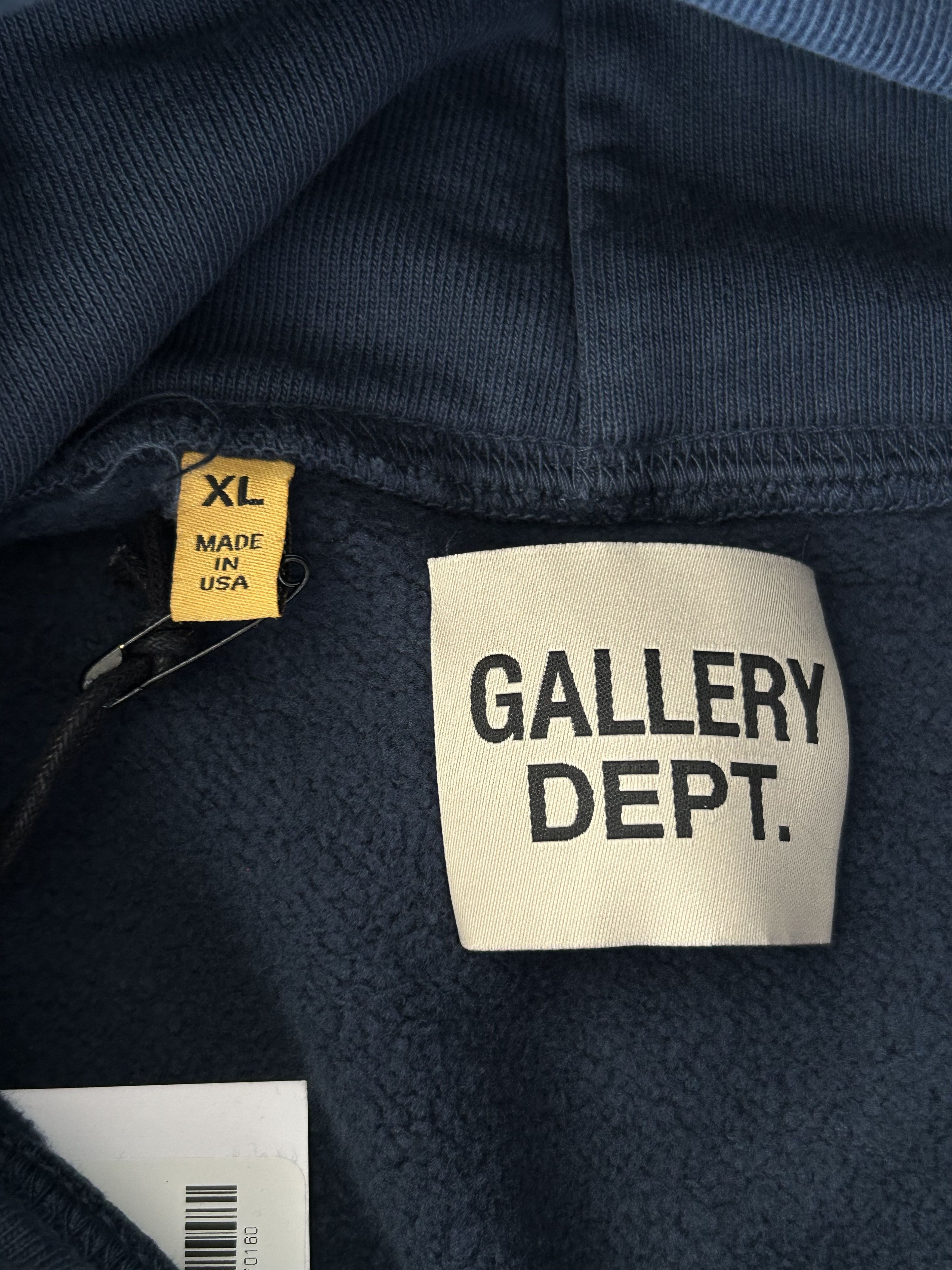 Gallery Dept. Gallery Dept Navy & Red Art That Kills Hoodie Size US L / EU 52-54 / 3 - 3 Thumbnail