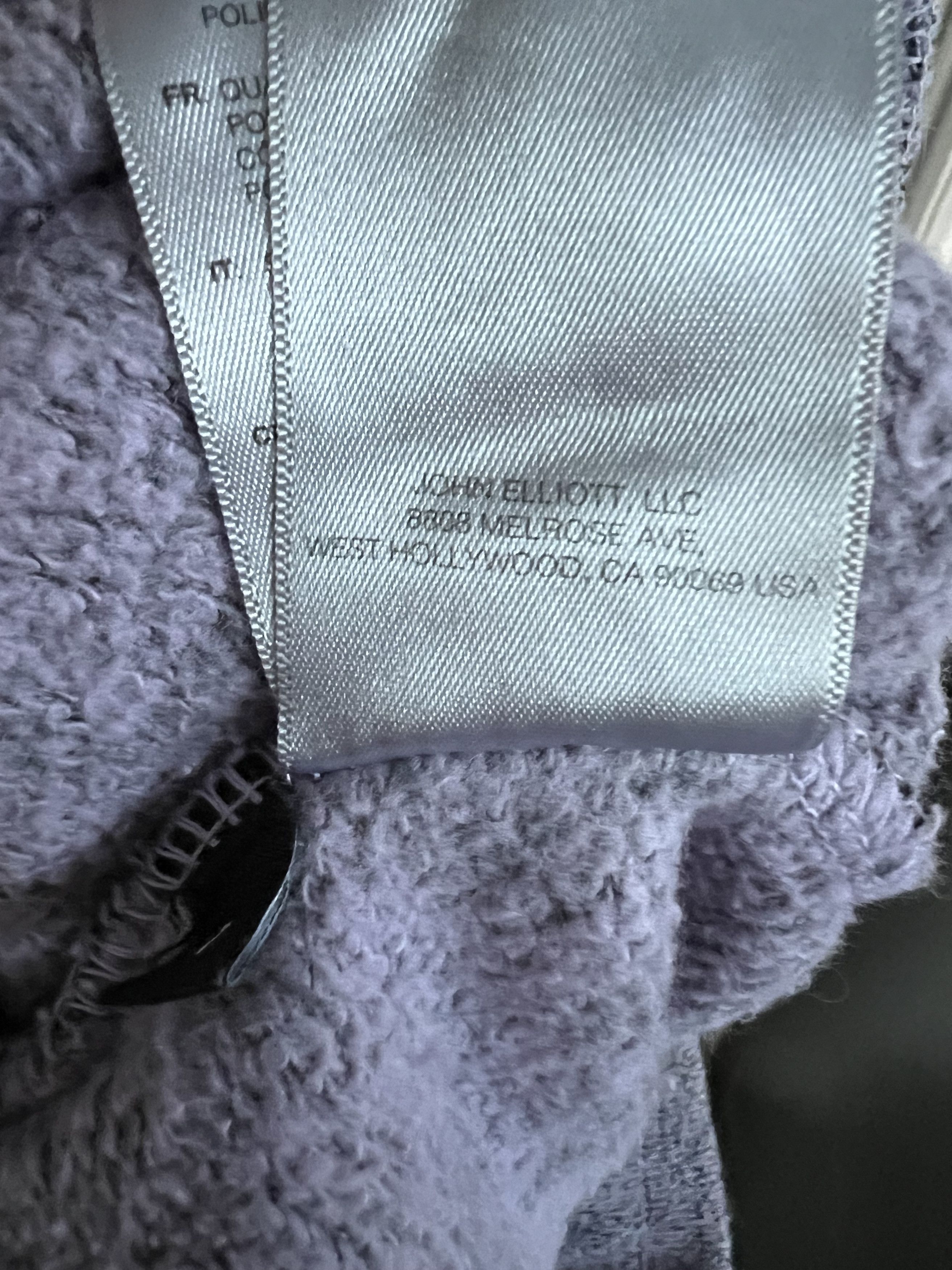 John Elliott John Elliott Co-Mix Terry LA Sweatpants Plum Size US 28 / EU 44 - 6 Thumbnail