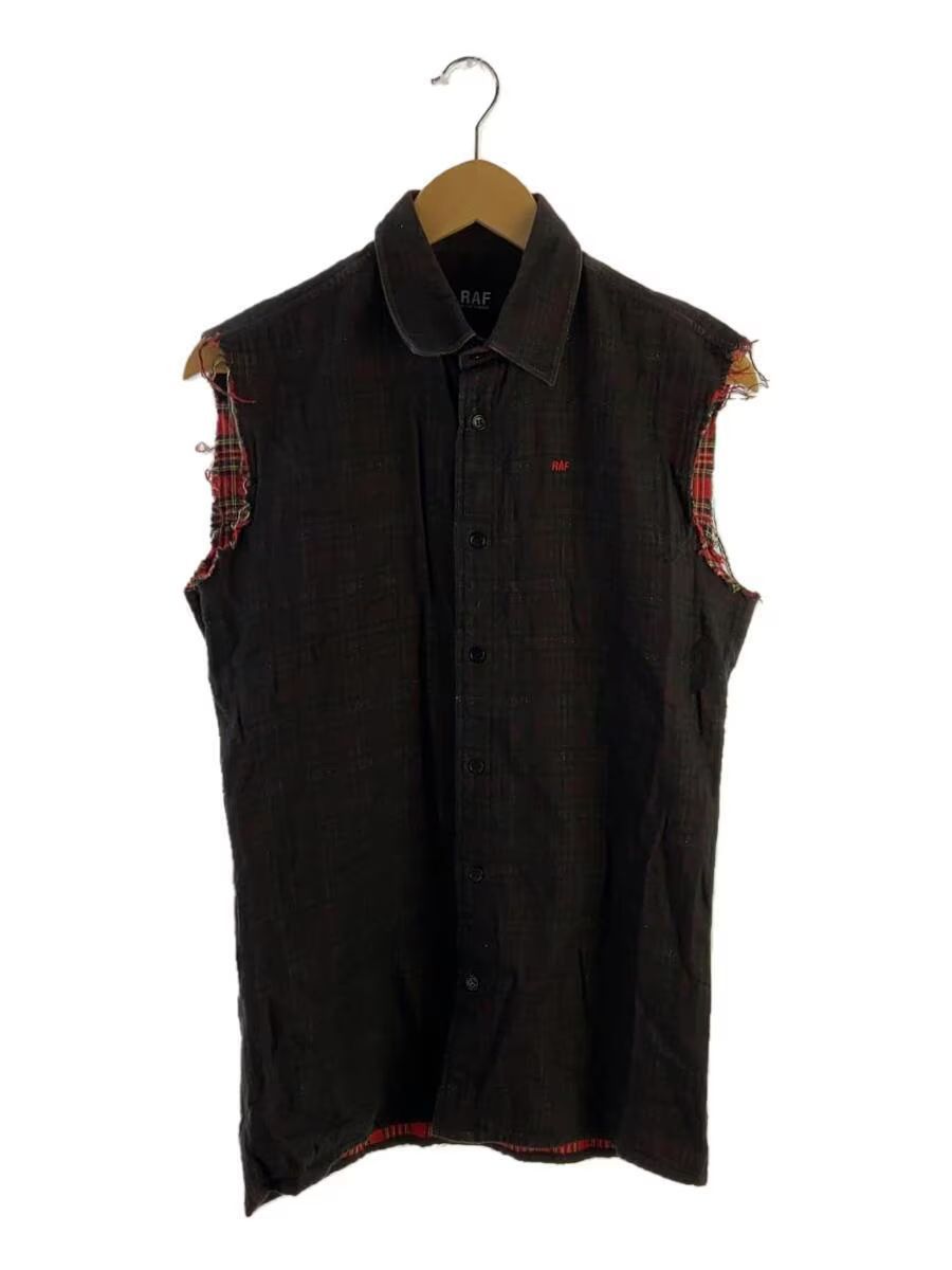 Raf Simons × Raf by Raf Simons Cutoff Sleeveless Shirt Size US S / EU 44-46 / 1 - 1 Thumbnail