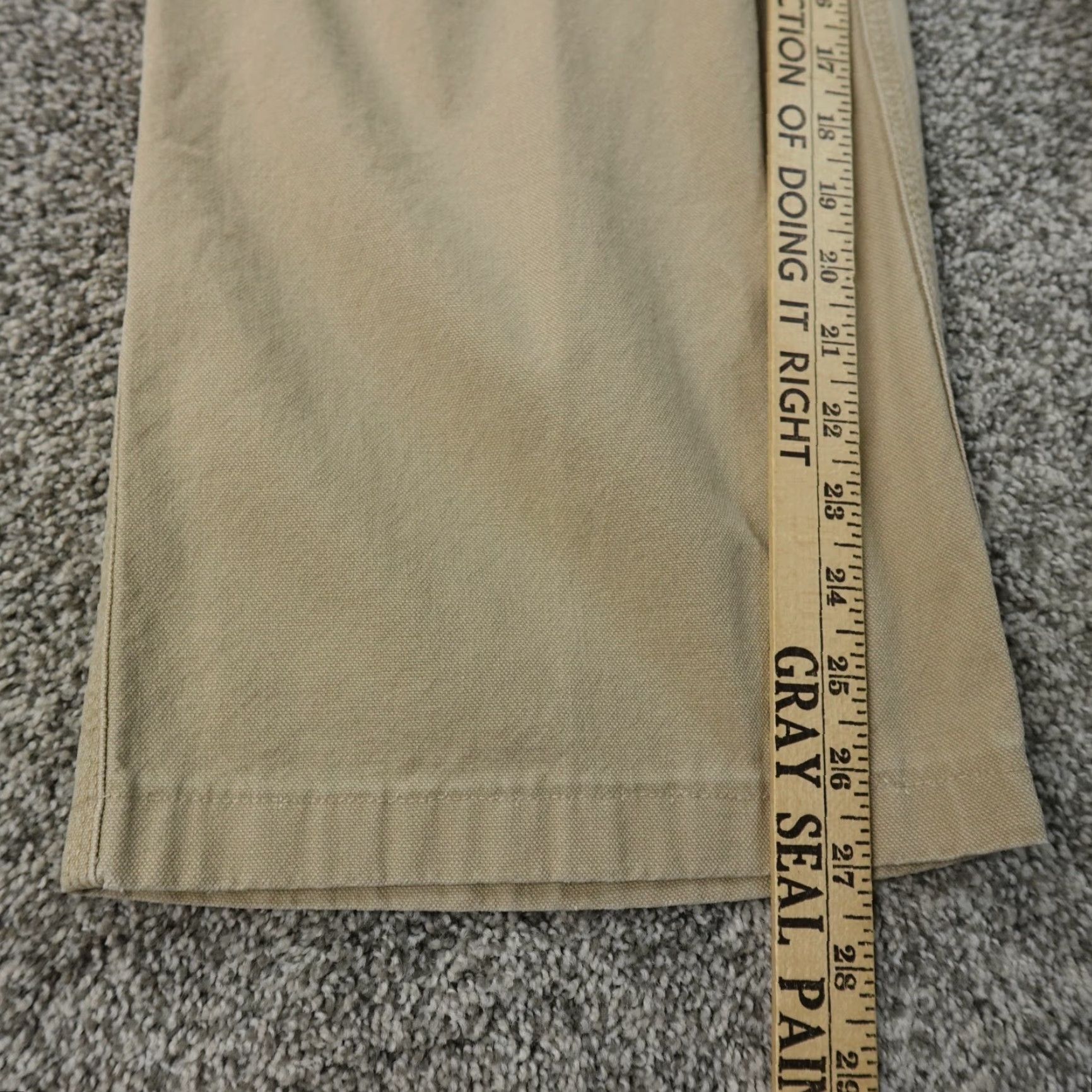 The North Face North Face Pants Mens 36x27 Canvas Khaki 5 Pocket Outdoor Hiking Regular Rise Chino Beige Brown Tan Size US 36 / EU 52 - 4 Thumbnail