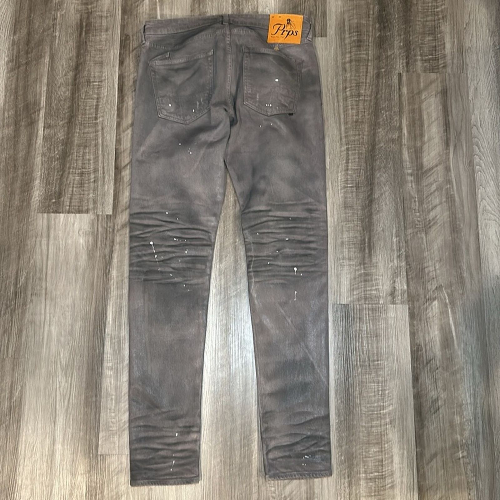 Prps PRPS Windsor Coated Skinny Jeans (NWOT) - 33 Size US 33 - 3 Thumbnail