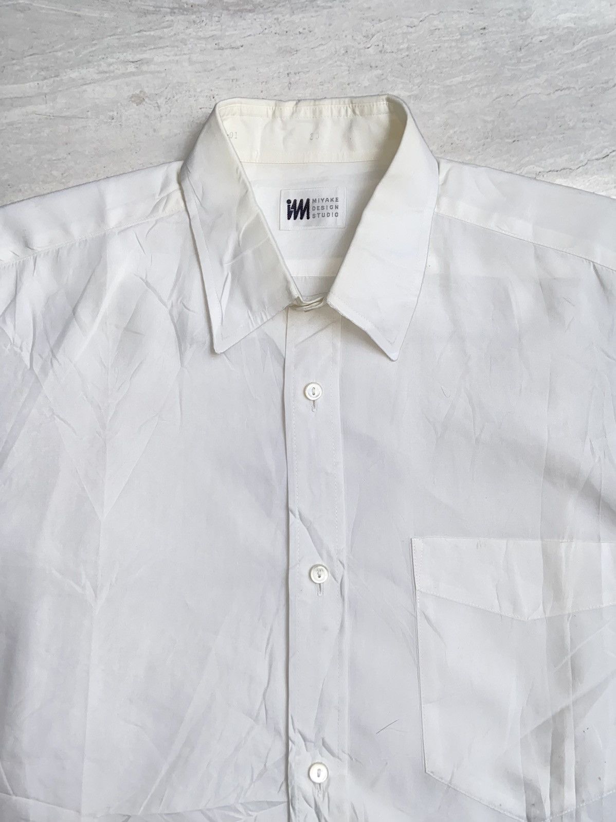 Issey Miyake IM Miyake Design Studio White Shirt Size US S / EU 44-46 / 1 - 4 Thumbnail