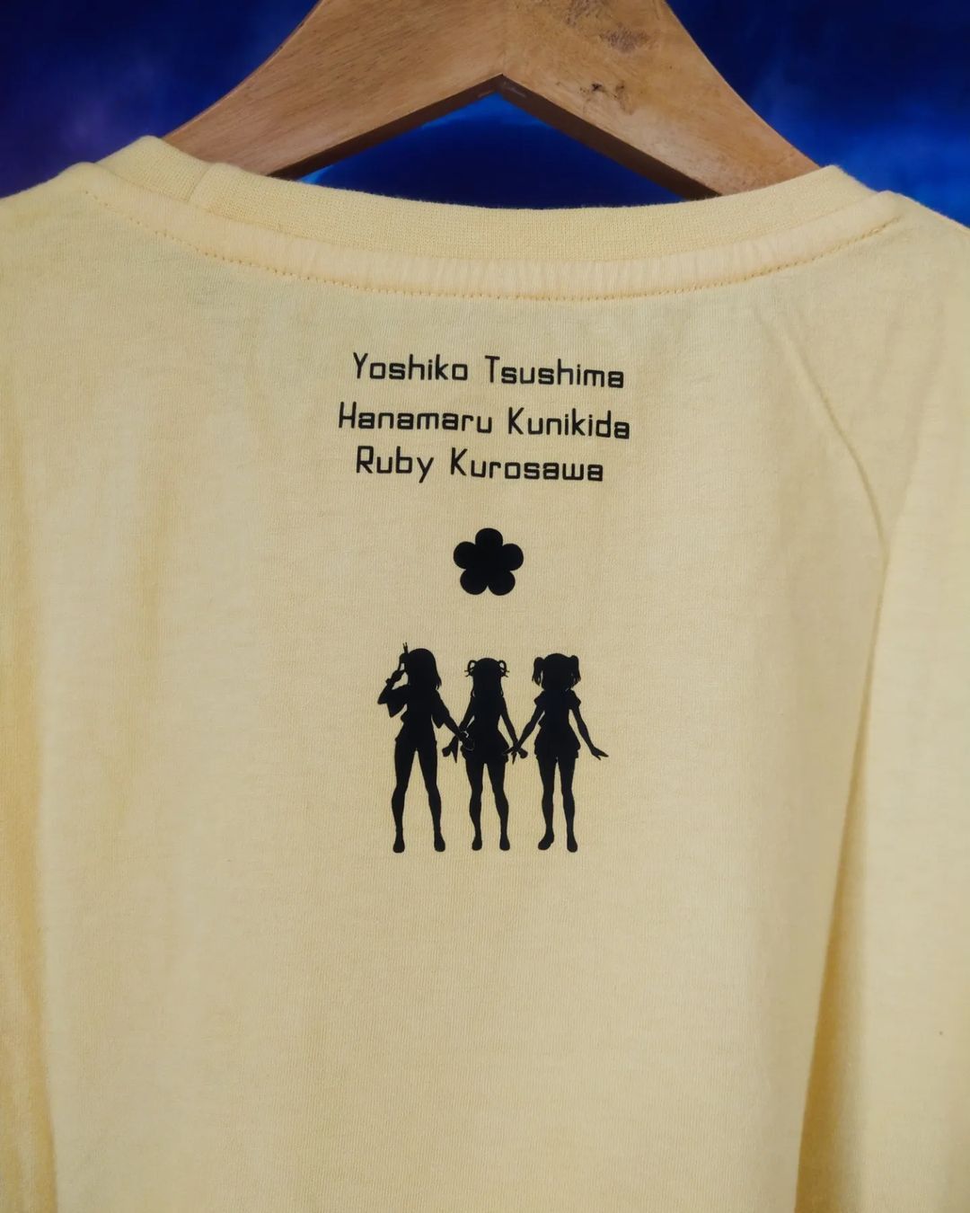 Anime × Japanese Brand Love Live Sunshine! Yellow Trio Art Anime Idol Tee Banpresto Size US L / EU 52-54 / 3 - 4 Thumbnail