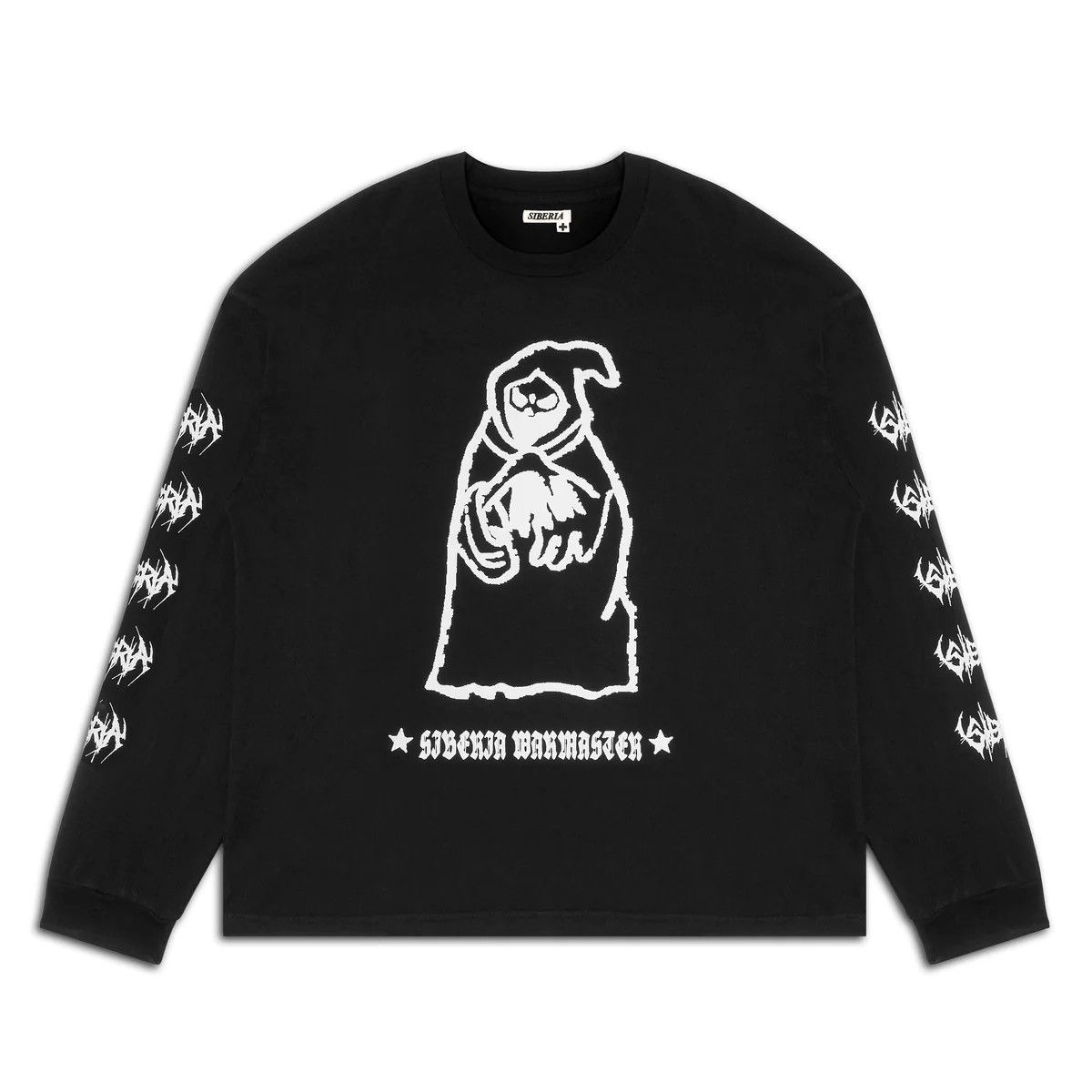 Siberia Hills Siberia Hills 'Mayhem' Longsleeve - Jet Black Size US L / EU 52-54 / 3 - 7 Thumbnail