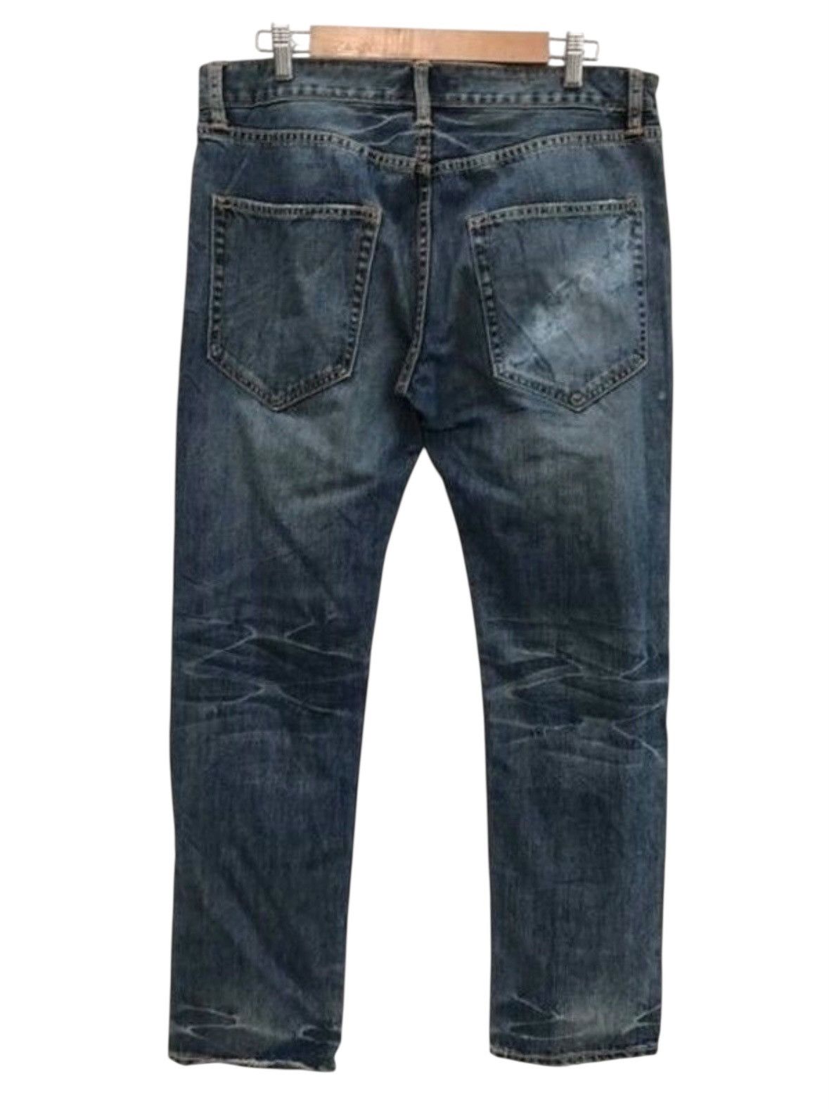 Ed Hardy Ed Hardy by Christian Audigier Bleach Denim Pants Size US 34 / EU 50 - 8 Thumbnail