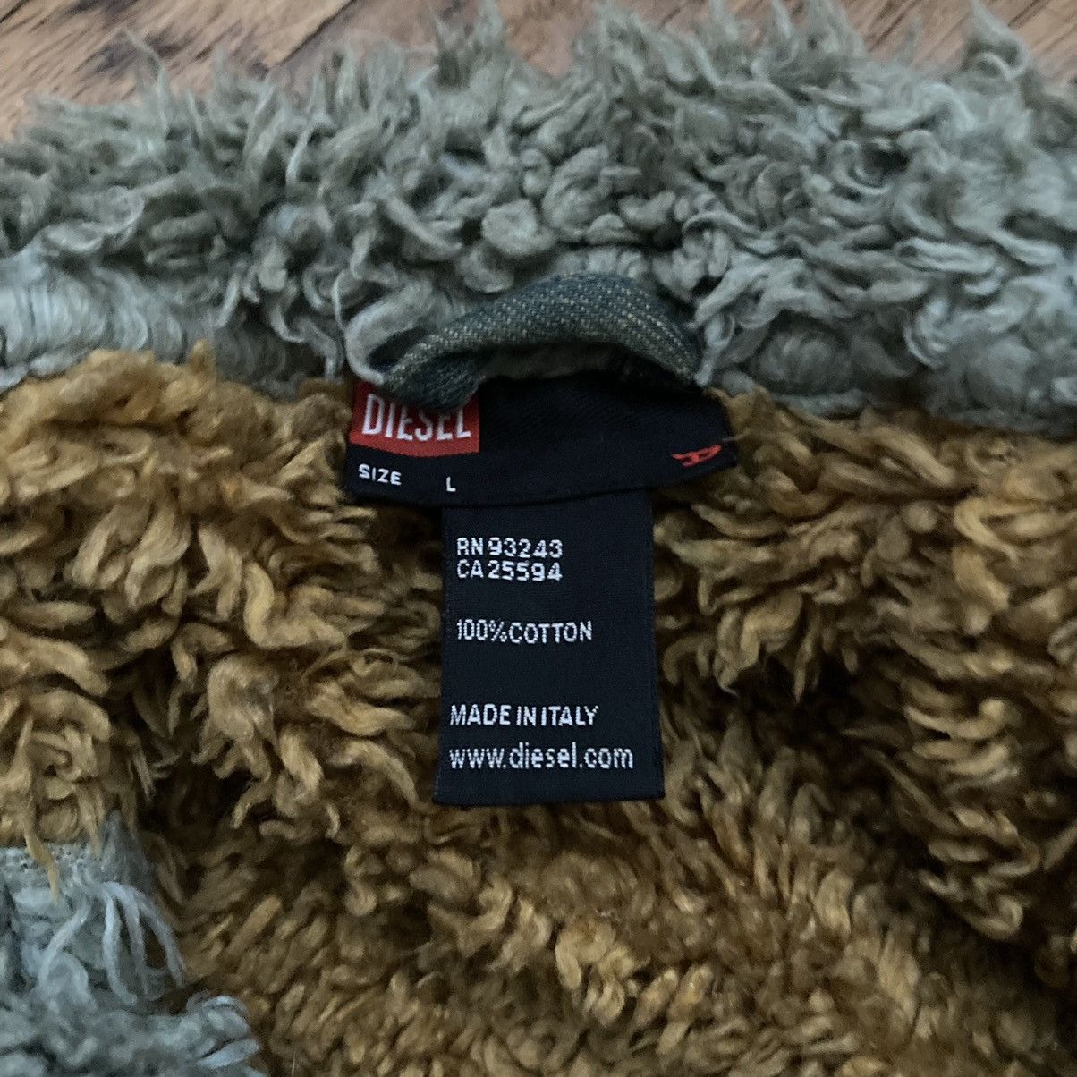 Diesel ‼️Rare‼️Vintage Sample Warm Diesel Denim Jacket Made in Italy Size US L / EU 52-54 / 3 - 3 Thumbnail