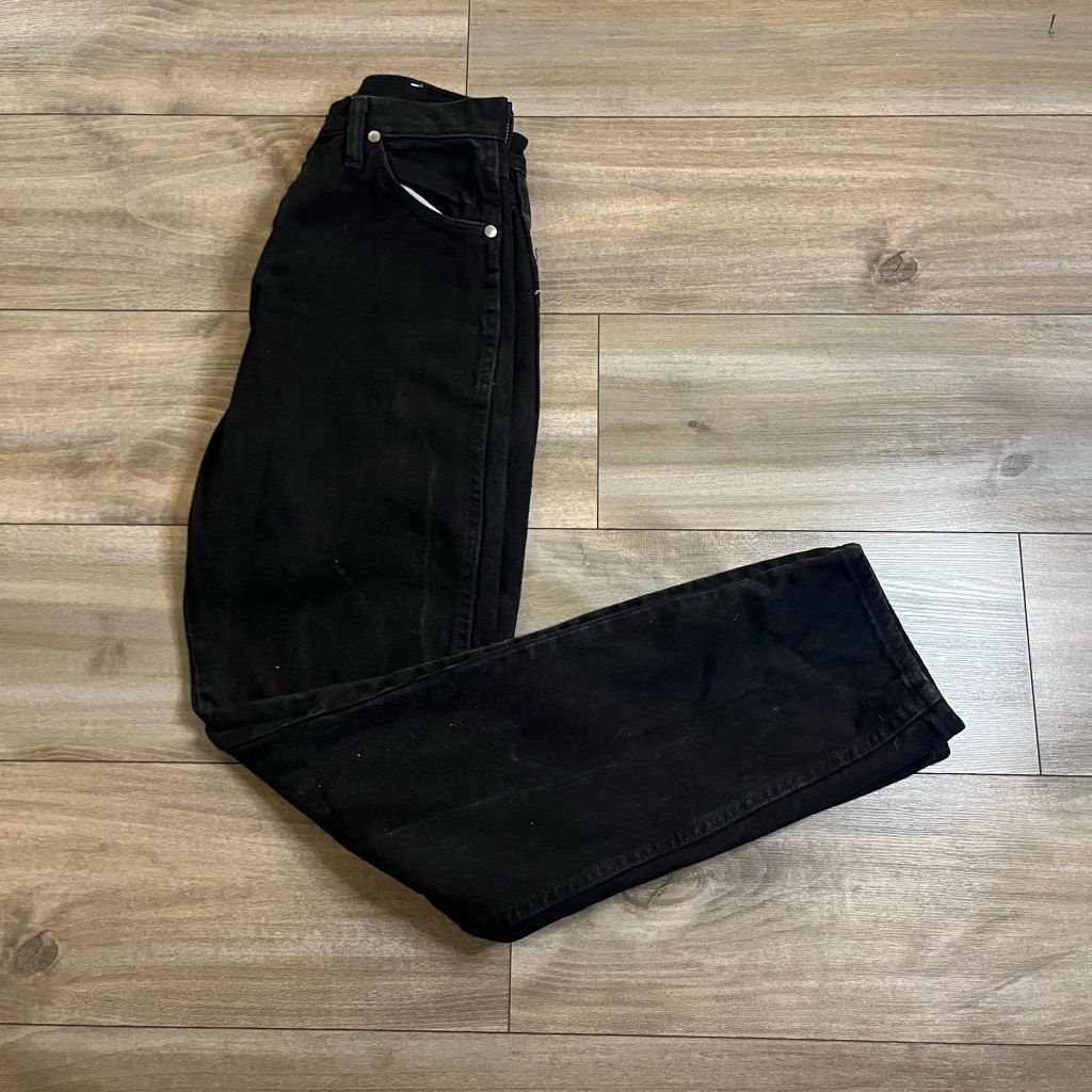 Wrangler Vintage Wrangler Black Denim Jeans Women 9x32 Size 30" / US 8 / IT 44 - 1 Thumbnail