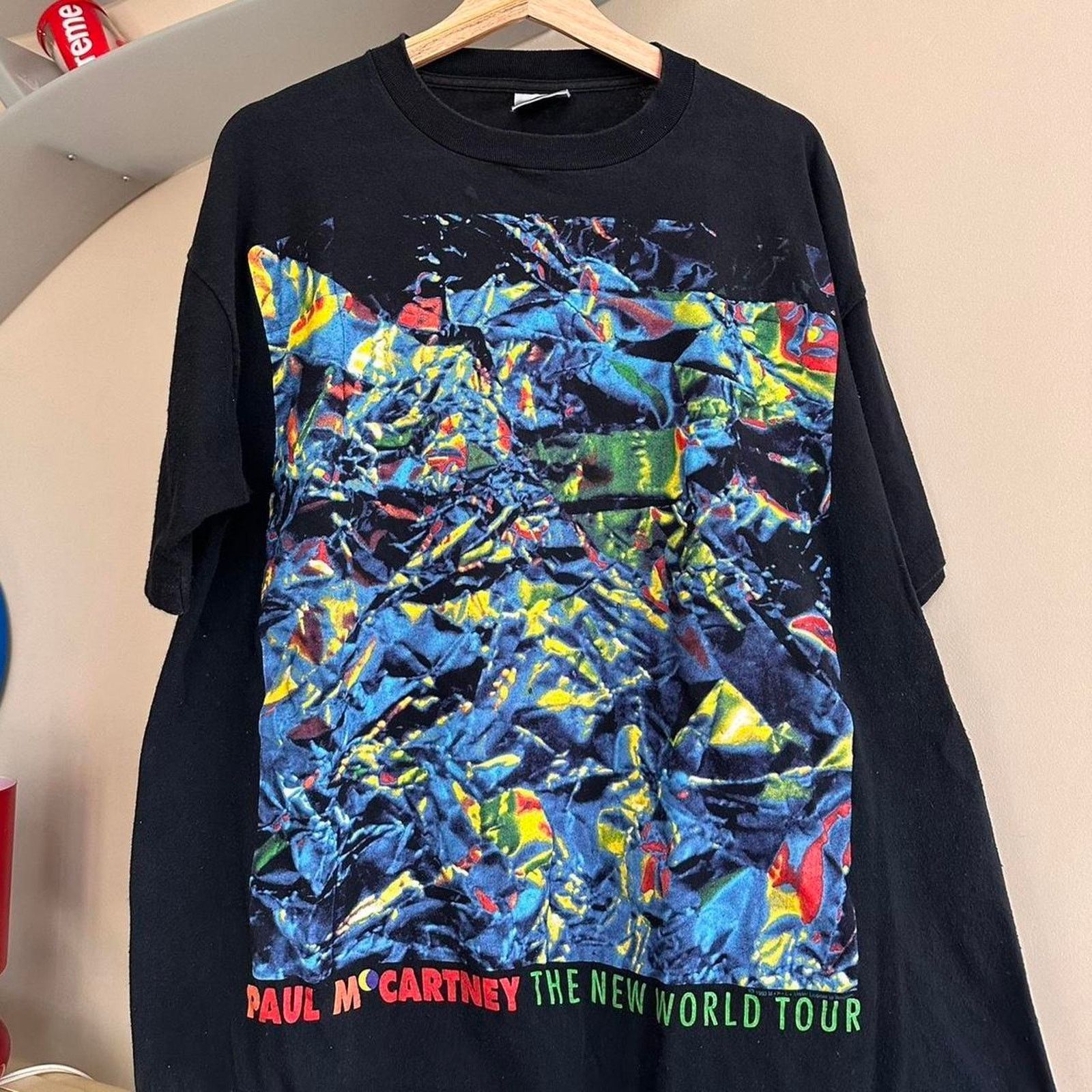 Band Tees × Vintage Vintage 1993 Paul McCartney Shirt Size US XL / EU 56 / 4 - 2 Thumbnail