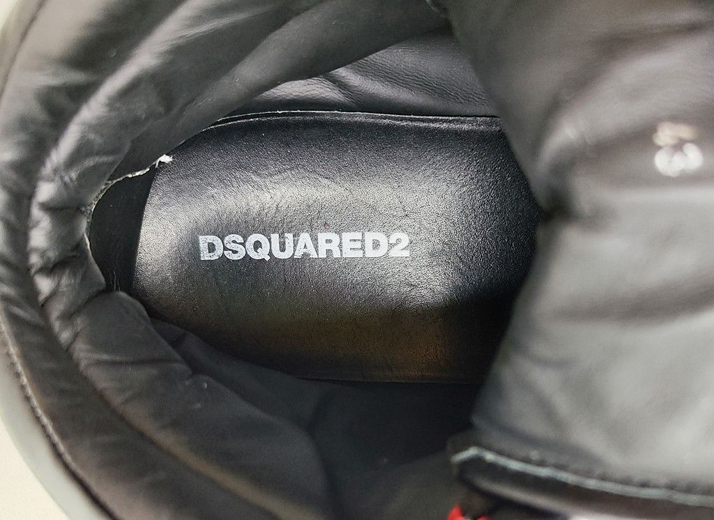 Dsquared2 DSQUARED2 icon tricolor Italy basket sneaker size 43 UK9 Size US 10 / EU 43 - 2 Thumbnail