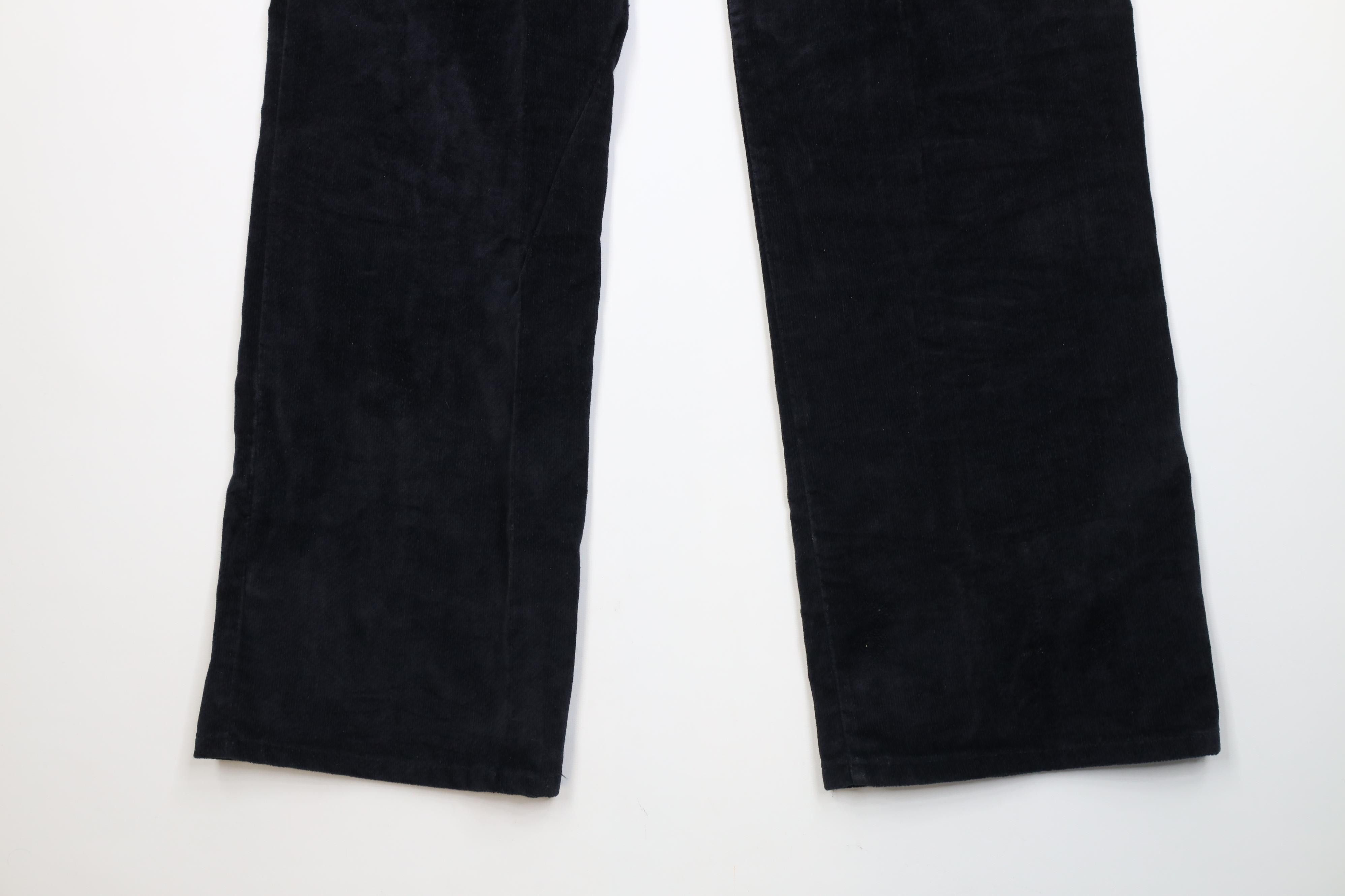 Vintage Vintage 60s 70s Streetwear Velour Corduroy Wide Leg Pants Size 36" / US 14 / IT 50 - 11 Thumbnail
