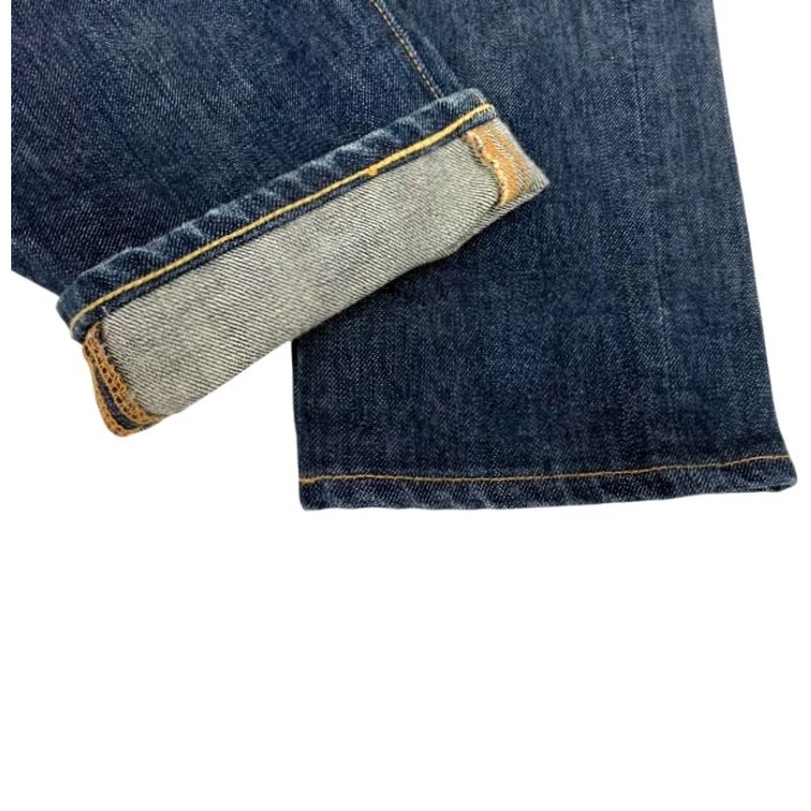 Kapital KAPITAL men's Straight Denim Jeans size32 Indigo Solid Casual USED Size US 32 / EU 48 - 6 Thumbnail