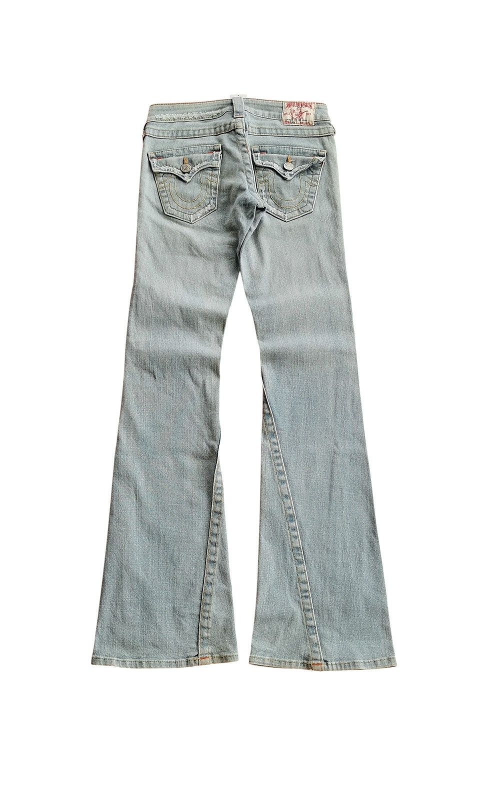 True Religion Rare True Religion Low Rise Flared Jeans Made in USA 26" Size 26" / US 2 / IT 38 - 3 Thumbnail