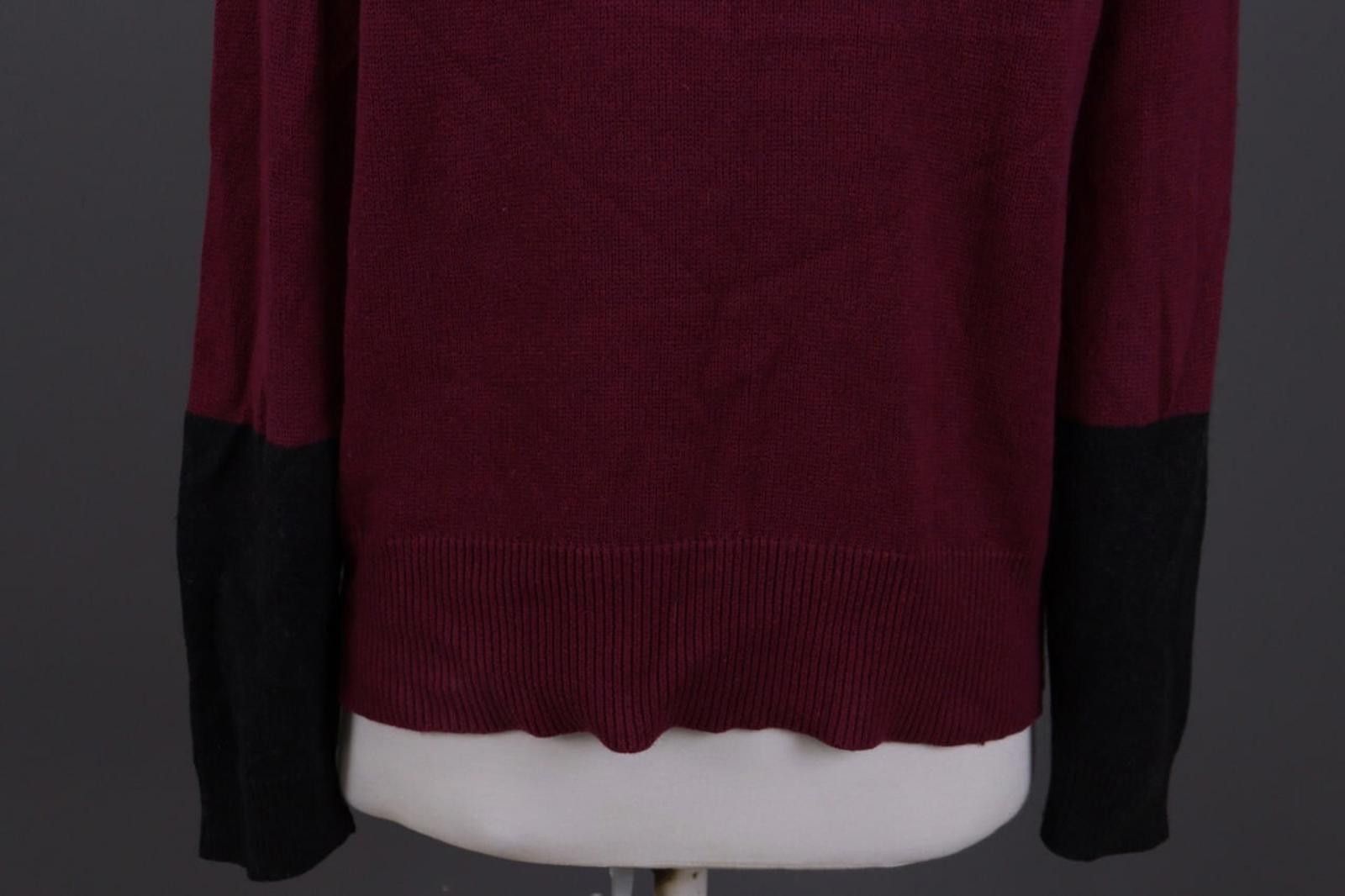 Eileen Fisher Eileen Fisher Burgubdy Lagenlook Cotton Sweater Size M Size M / US 6-8 / IT 42-44 - 11 Thumbnail