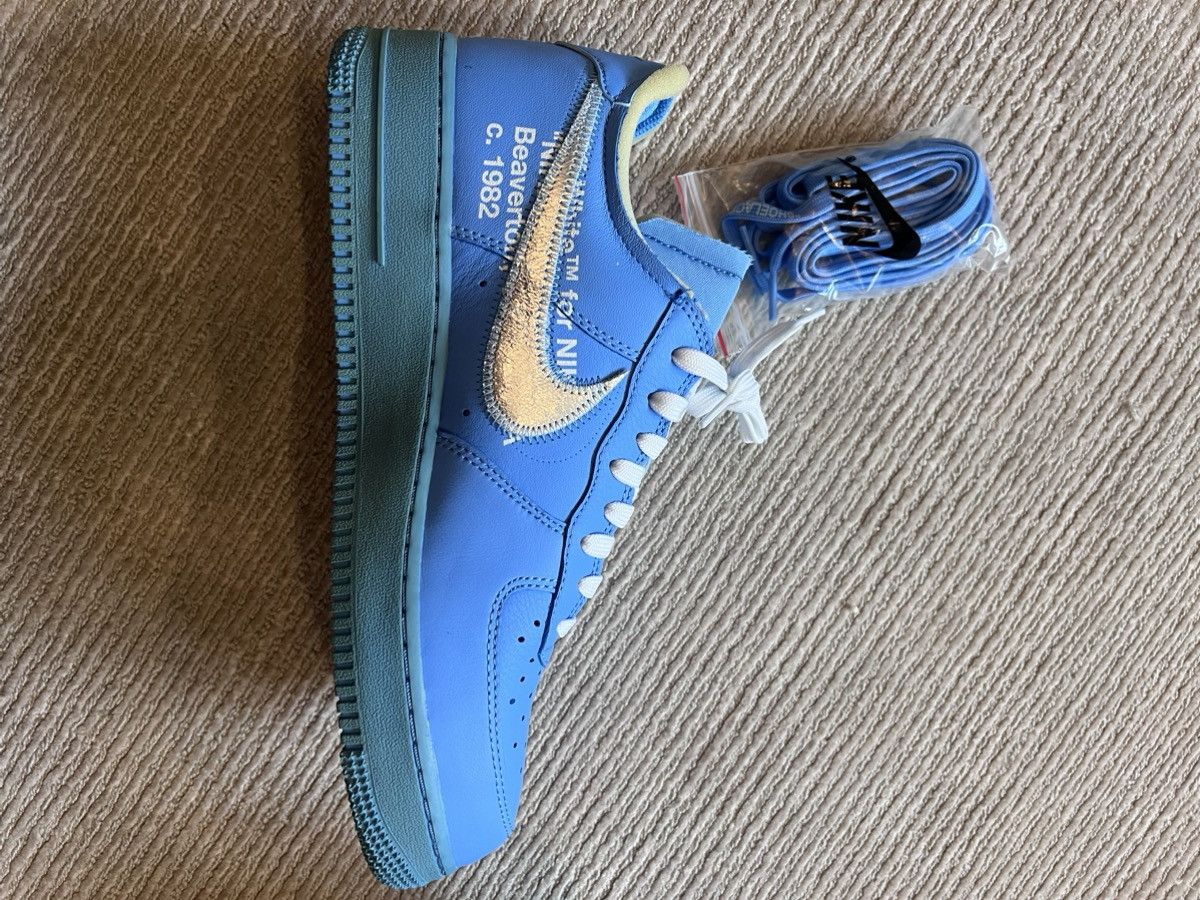 Nike × Off-White Off White x Nike Air Force 1 Low ‘07 MCA 10.5 Size US 10.5 / EU 43-44 - 8 Thumbnail