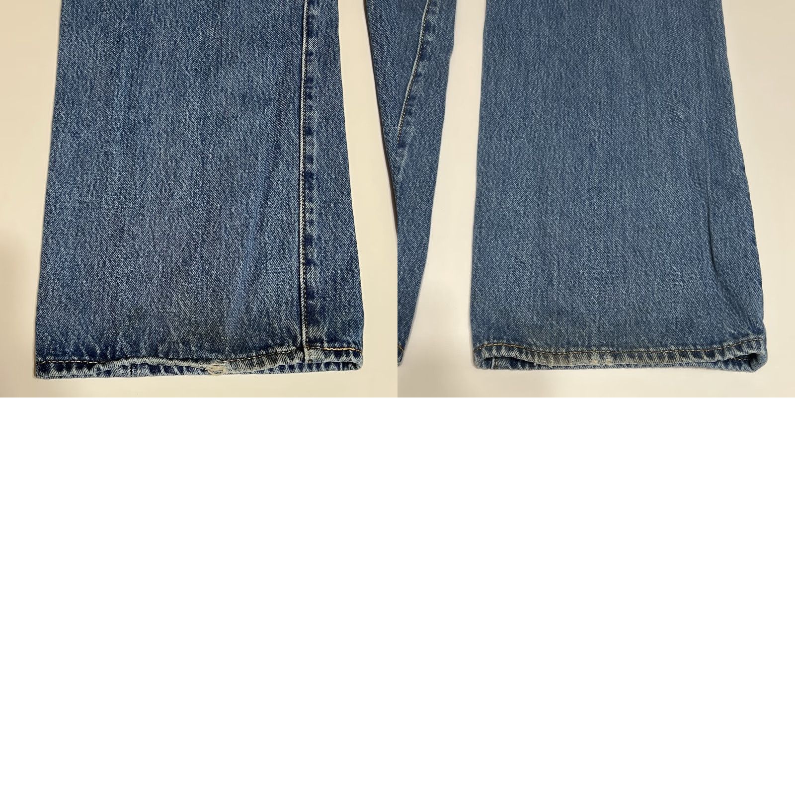 Levi's VINTAGE Levis 501 Straight Leg Button Fly Medium Wash Jeans Mens 38x32 38x31 Blue Size US 38 / EU 54 - 9 Thumbnail