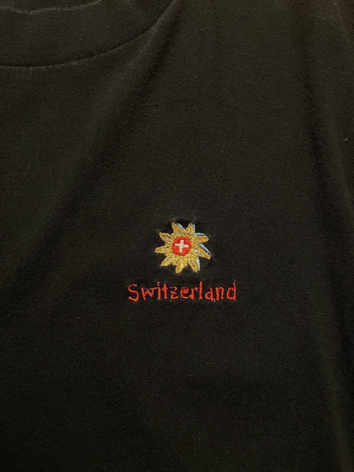 Other × Vintage Vintage Embroidered Switzerland Tee by Loray Sportswear Size US L / EU 52-54 / 3 - 2 Thumbnail
