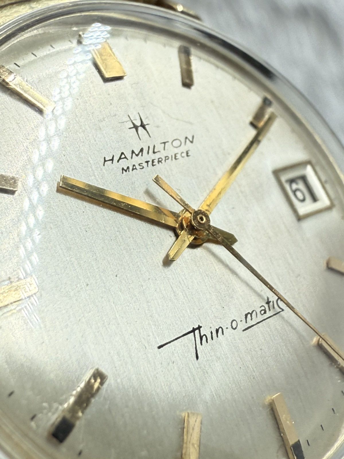 Vintage Vintage HAMILTON MASTERPIECE Thin-O-Matic Manual Men’s Watch Size ONE SIZE - 5 Thumbnail