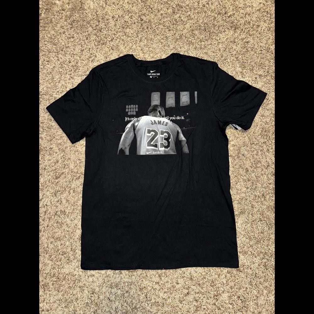 Nike Nike NBA L.A. Lakers LeBron James Just Do It T-shirt Black Size US XXL / EU 58 / 5 - 1 Thumbnail