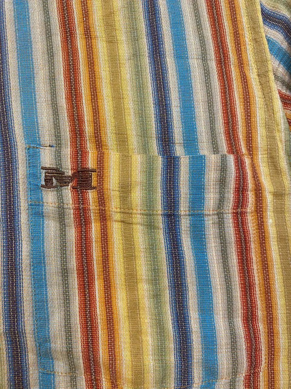 Missoni Missoni Sport Button Front Shirt Multicolor Striped Size US S / EU 44-46 / 1 - 6 Thumbnail
