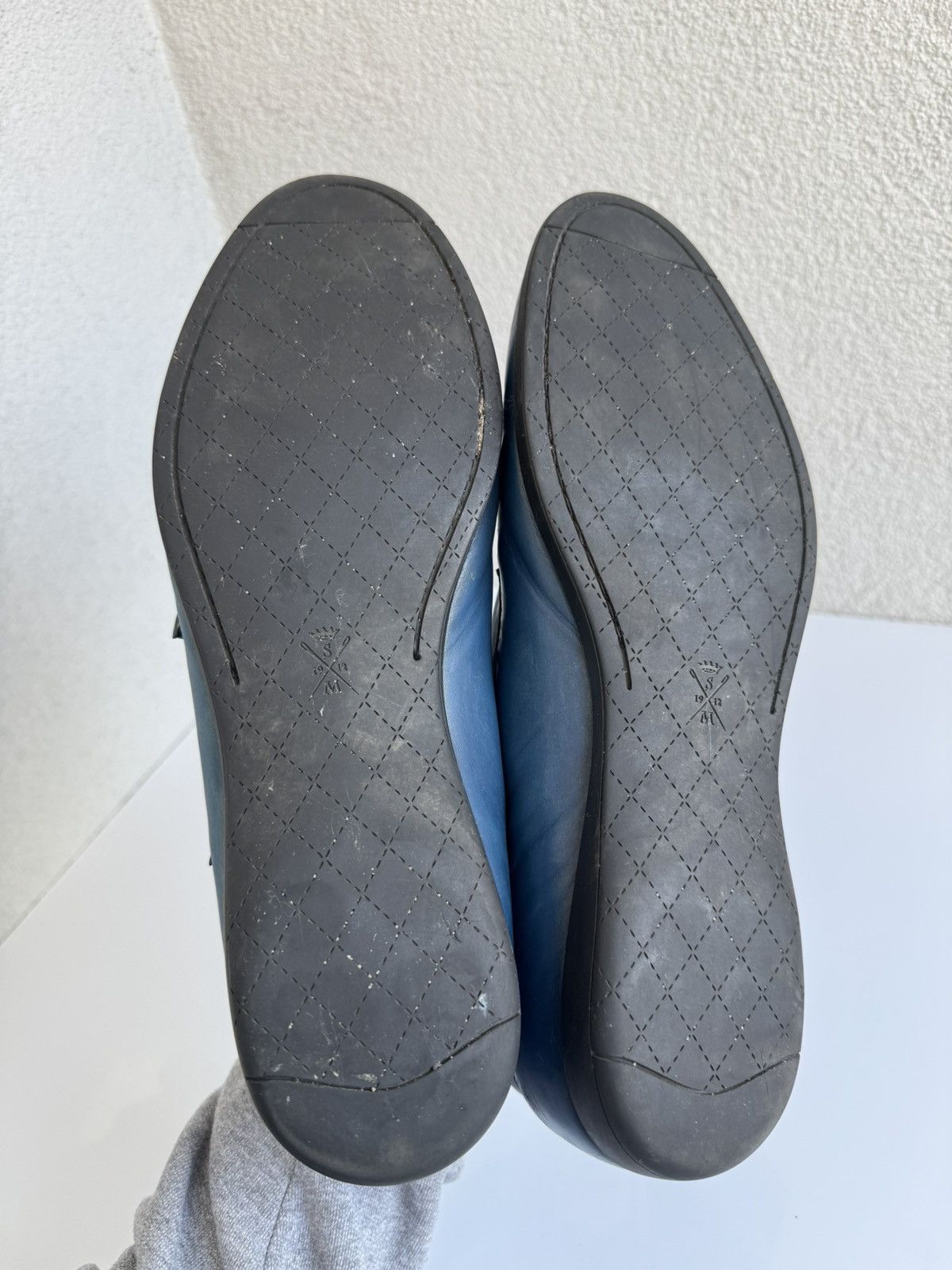 Sutor Mantellassi Sutor Mantellassi Blue Double Monk Strap Shoes Size US 10 / EU 43 - 7 Thumbnail