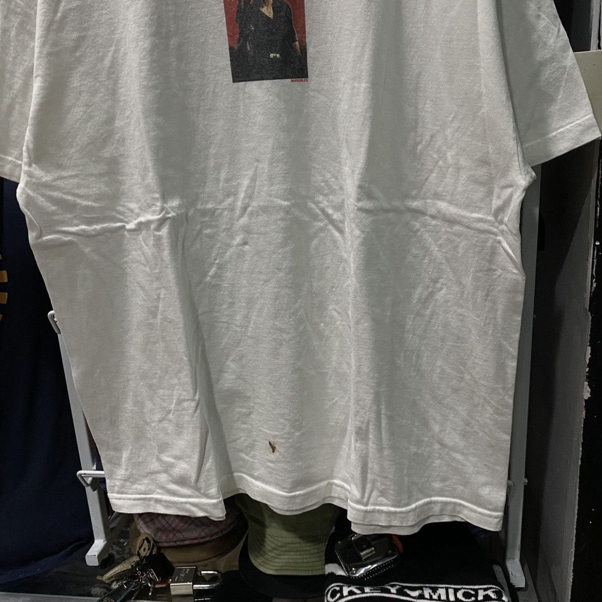 Band Tees Horrible's Project Sylvester Stallone 'Cobra' Movie - White Size US XXL / EU 58 / 5 - 4 Thumbnail