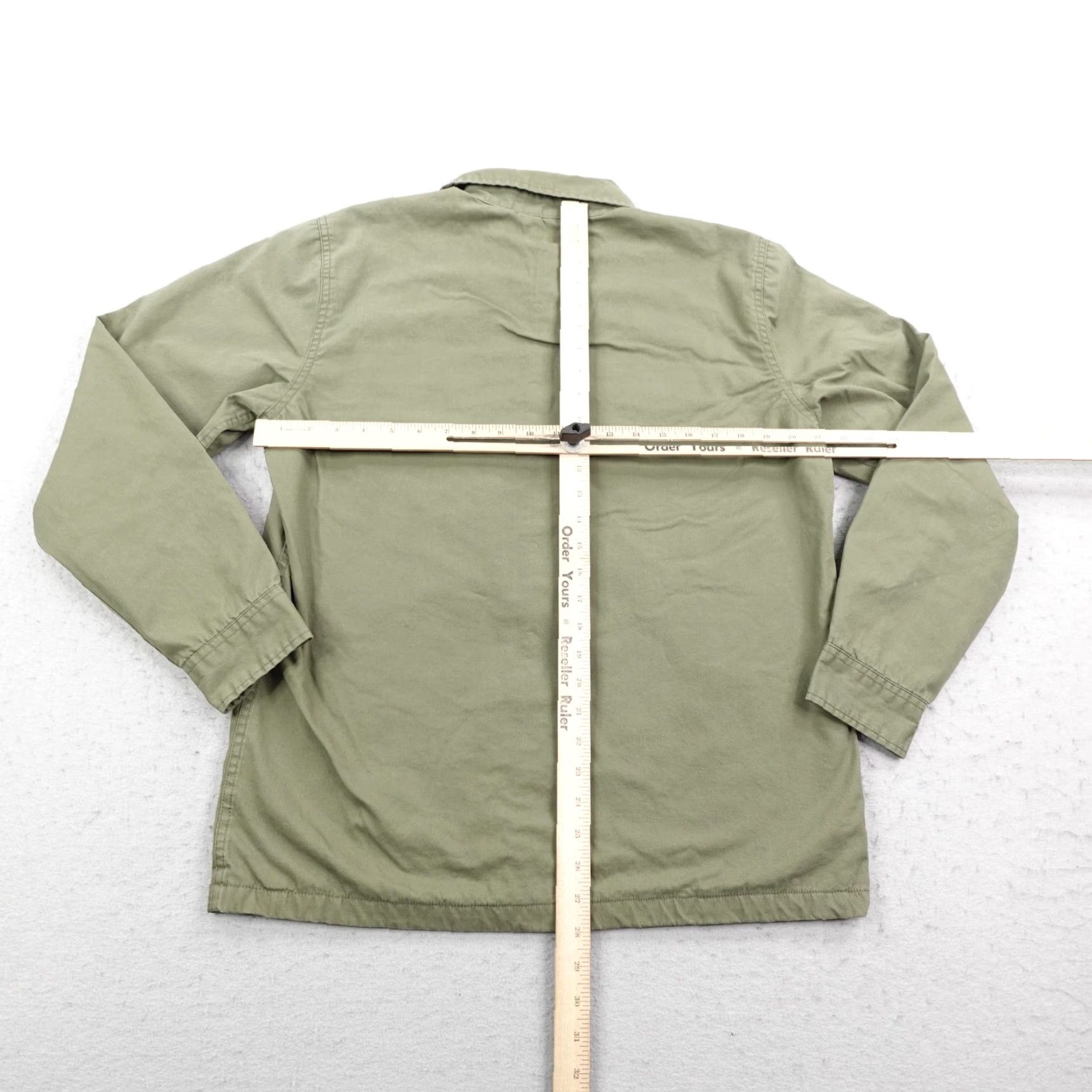 Obey Obey Jacket Mens Medium Green Flannel Lined Shirt Shacket Button Up Work Skater Size US M / EU 48-50 / 2 - 6 Thumbnail