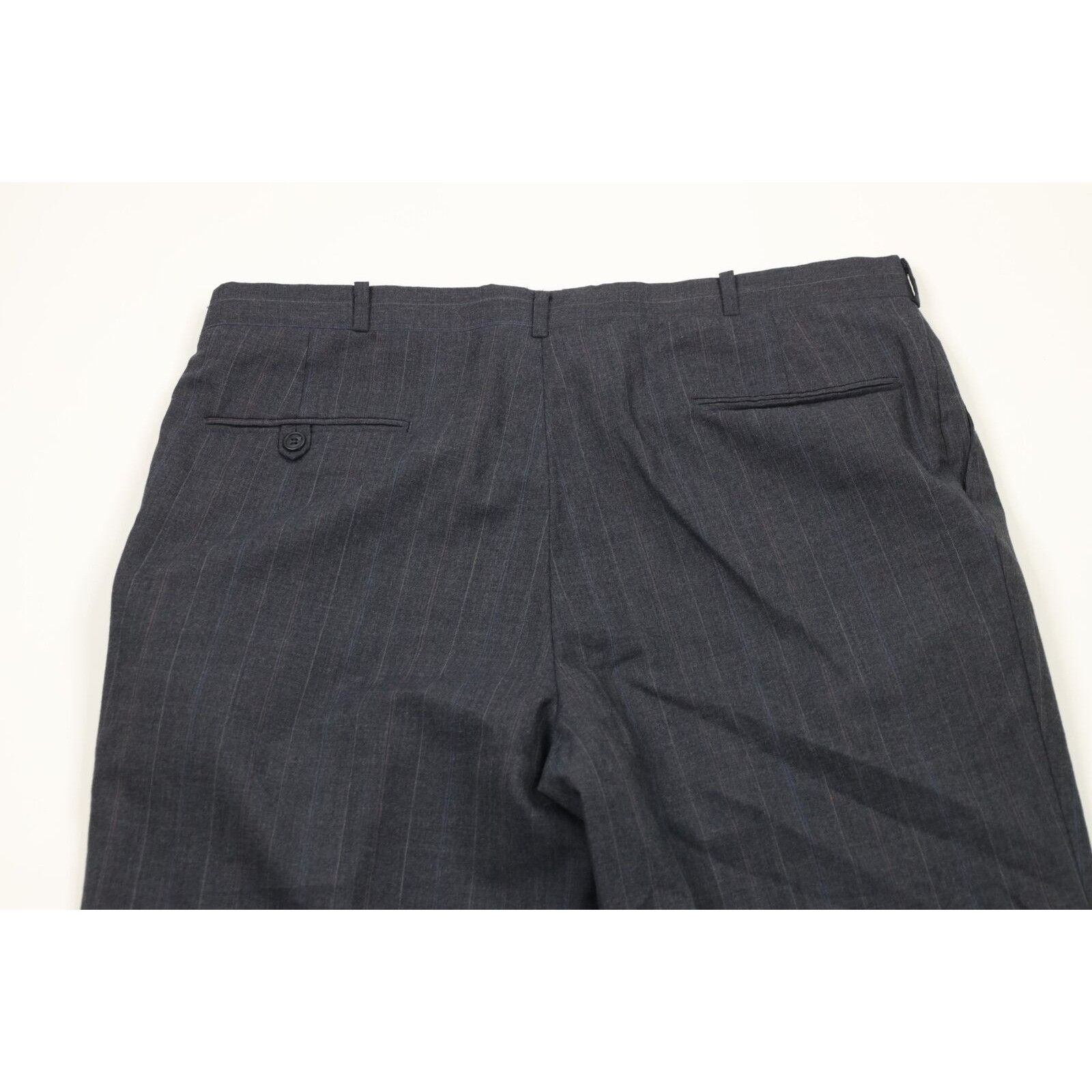 Vintage Vintage 70s Streetwear Wool Striped Bell Bottoms Pants Size US 38 / EU 54 - 8 Thumbnail
