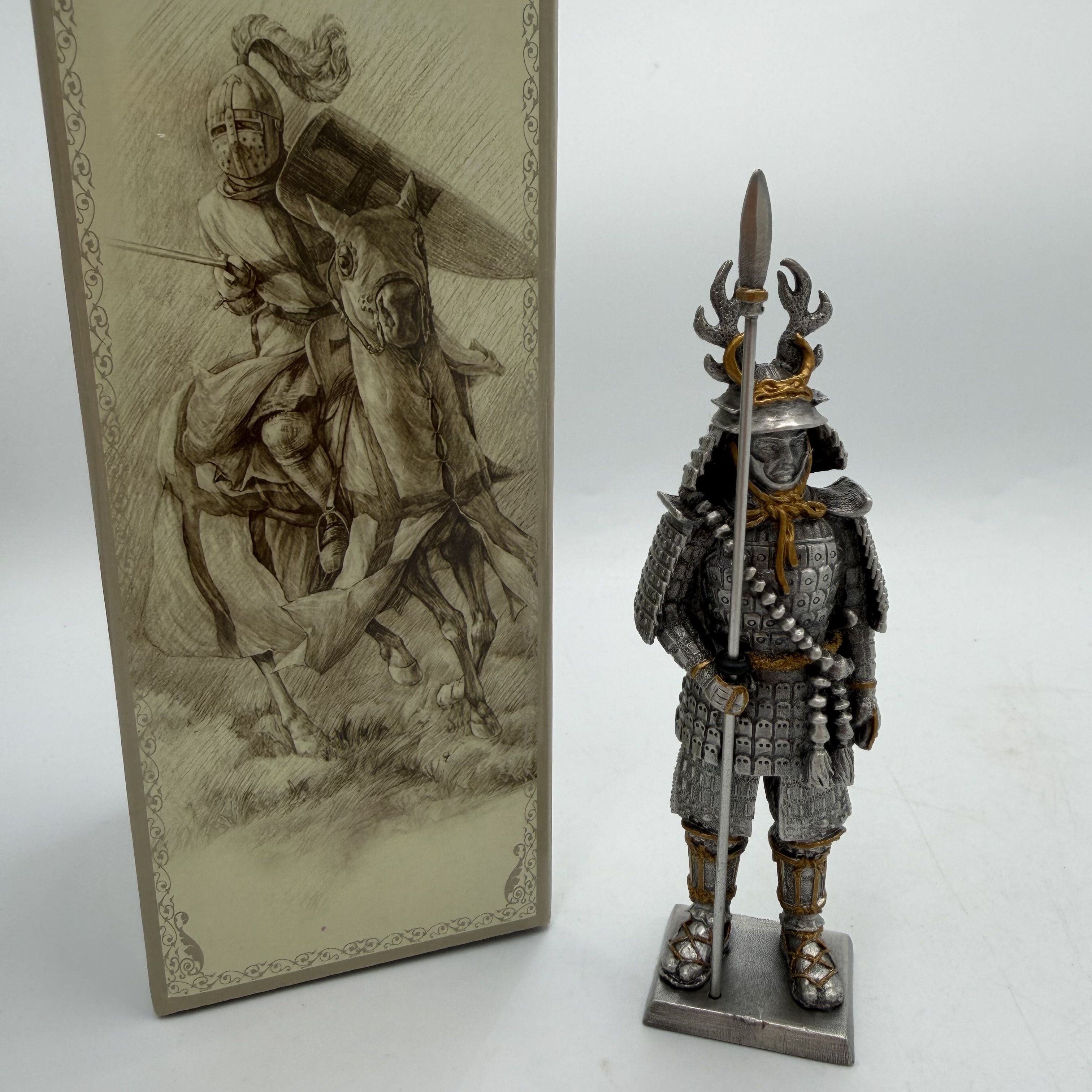 Other Honda Tadakatsu Samurai Figurine Miniature Tin Pewter Size ONE SIZE - 8 Thumbnail