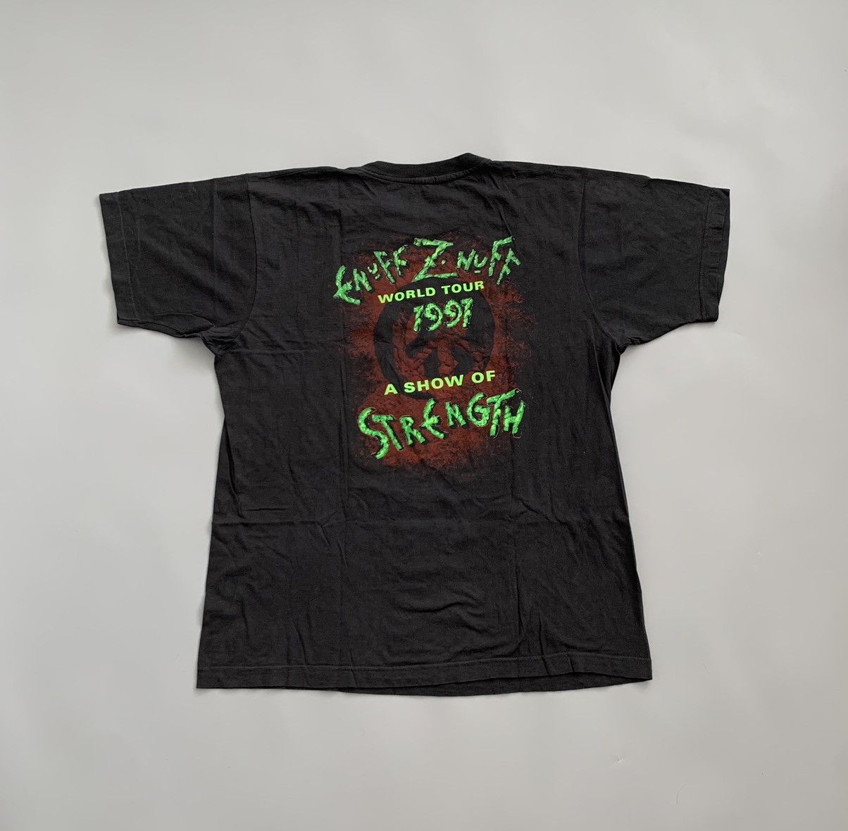Band Tees Vintage Enuff Z Nuff 1997 World Tour Show Of Strength Tee Size US XL / EU 56 / 4 - 2 Thumbnail