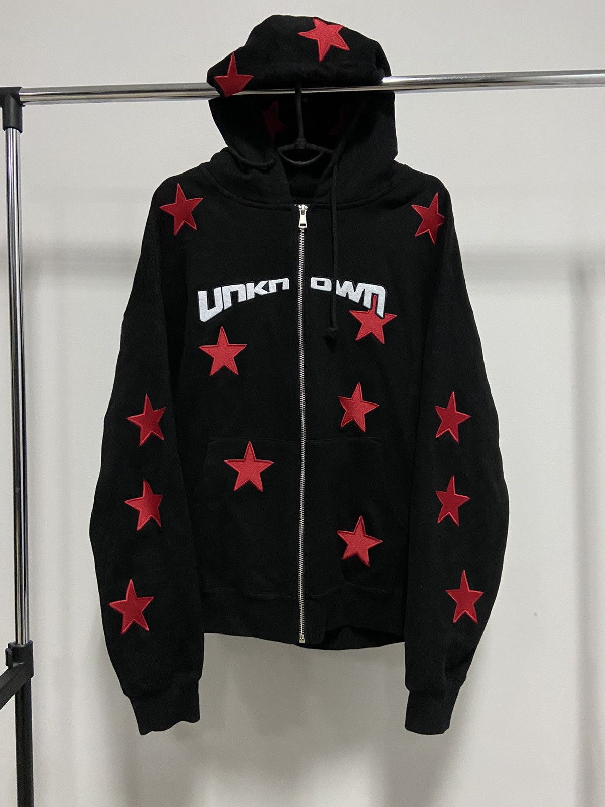 Unknown London × Vintage Unknown London zip hoodie monogram logo stars vintage Size US S / EU 44-46 / 1 - 2 Thumbnail