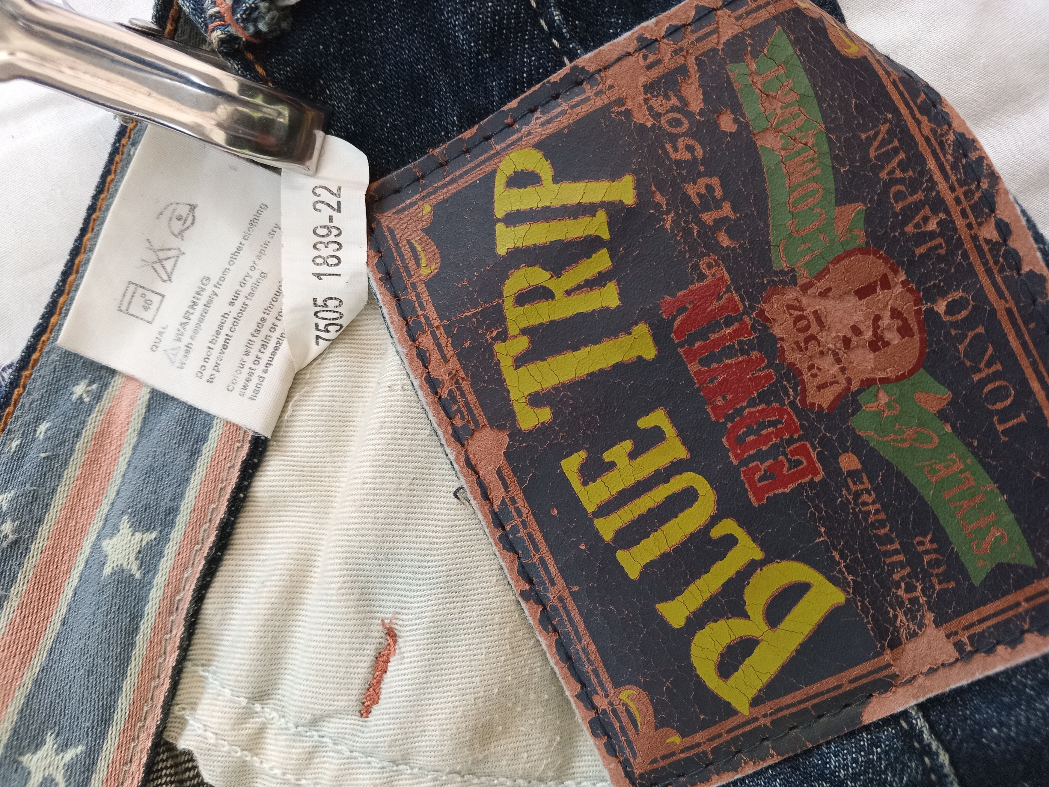 Edwin Edwin 505 Blue Trip Distressed Jeans Size US 29 - 6 Thumbnail