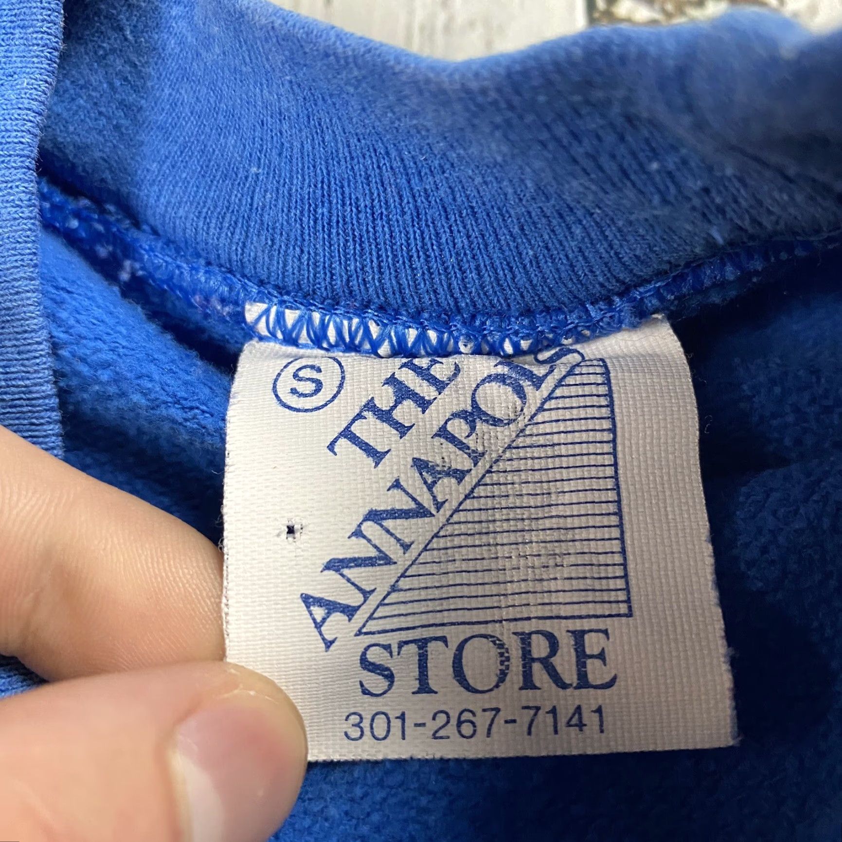 Vintage VINTAGE NAVAL U.S. NAVY ANNAPOLIS RAGLAN SWEATSHIRT 1970's/80's MILITARY BLUE USA S Size US S / EU 44-46 / 1 - 3 Thumbnail
