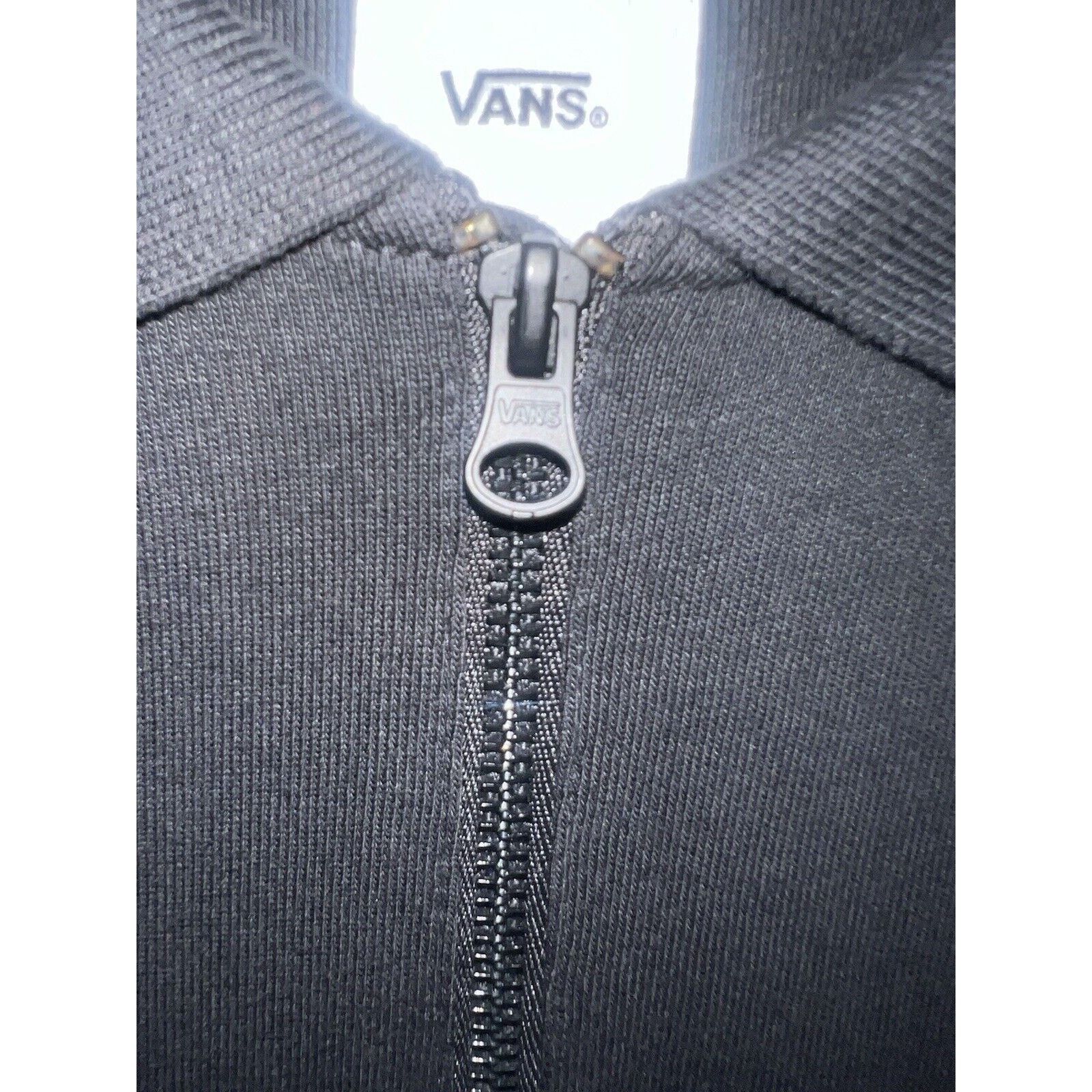 Vans Vans Polo Shirt Mens Small Black White Quarter Zip Skate Tee Size US S / EU 44-46 / 1 - 3 Thumbnail