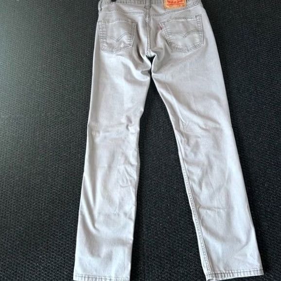 Levi's Levi's 511 Slim Fit Jeans Grey Size 29x32 Stretch Men Size US 29 - 4 Thumbnail