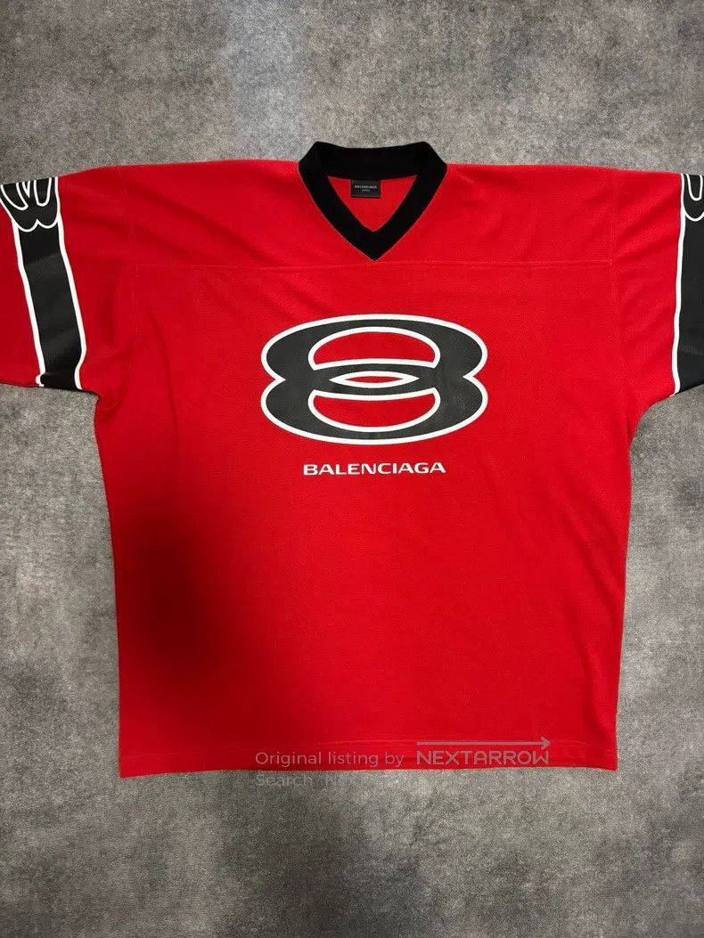 Balenciaga Balenciaga Double Ring Olive Ball 25 Short Sleeve Size US XL / EU 56 / 4 - 2 Thumbnail