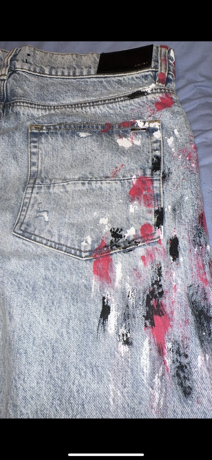Amiri Amiri Painted Jeans Size US 34 / EU 50 - 9 Thumbnail